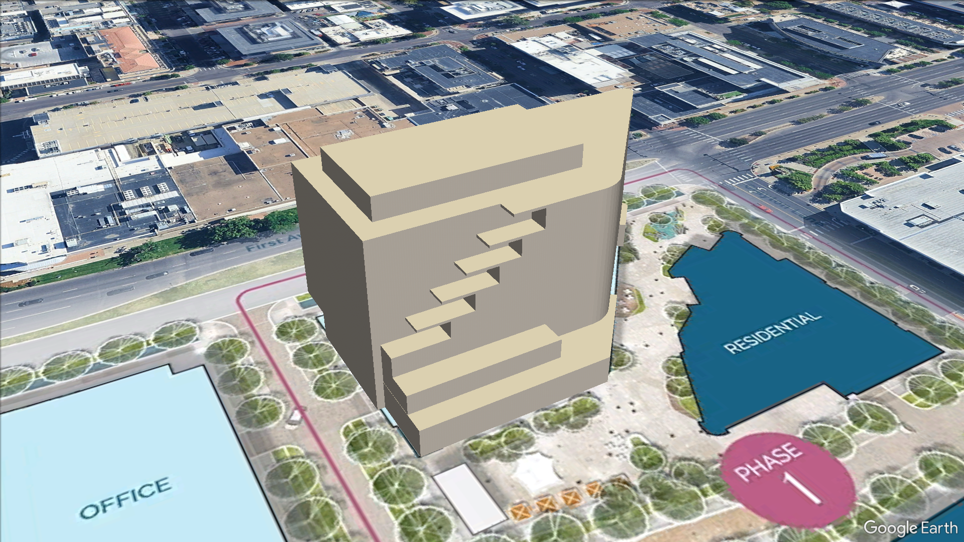 Cherry Creek West Submits Site Design and Massing Plans for Mixed-Used Building A