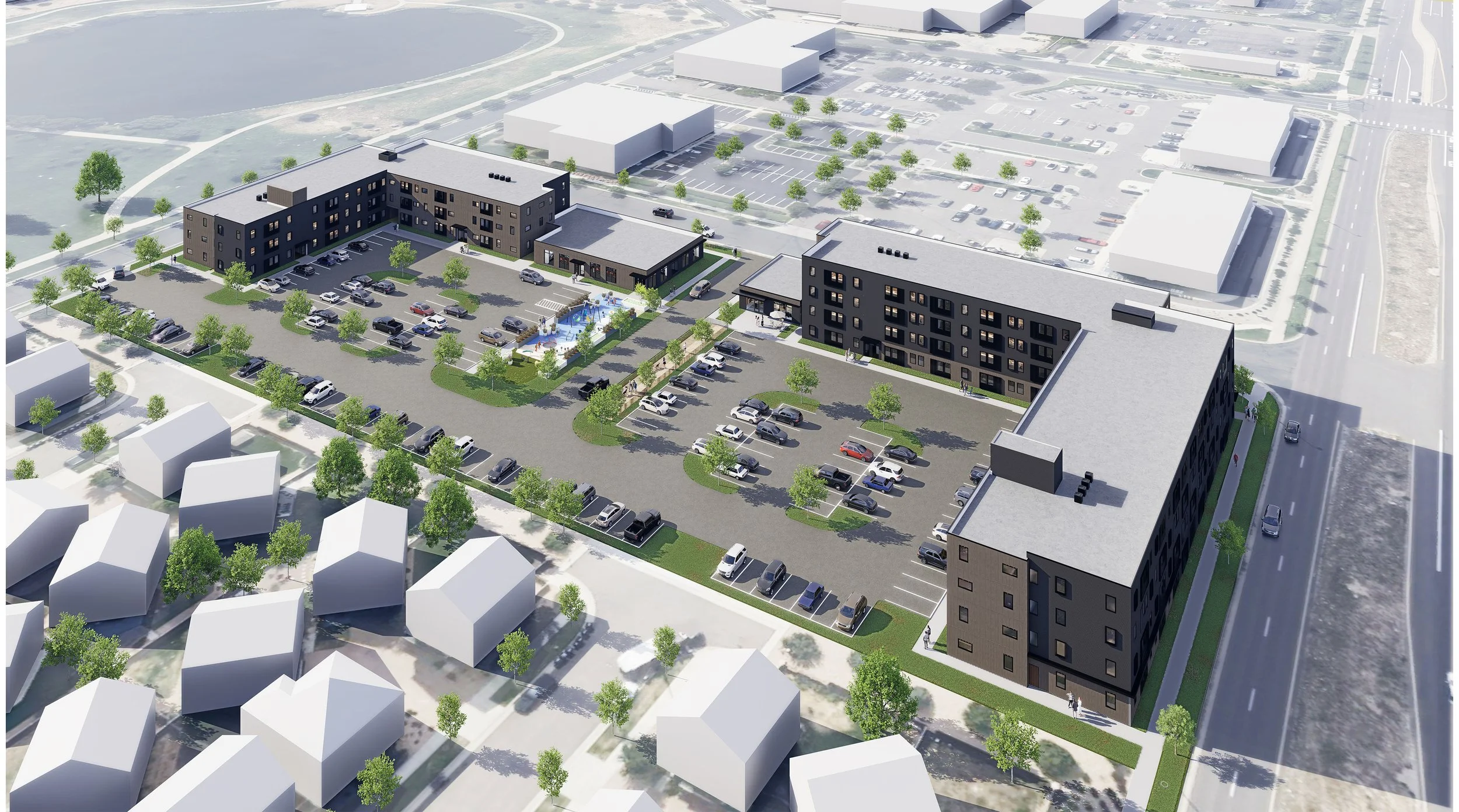 New Urban Design Plans Submitted for 156-Unit Affordable Housing Project with Early Childhood Education Component