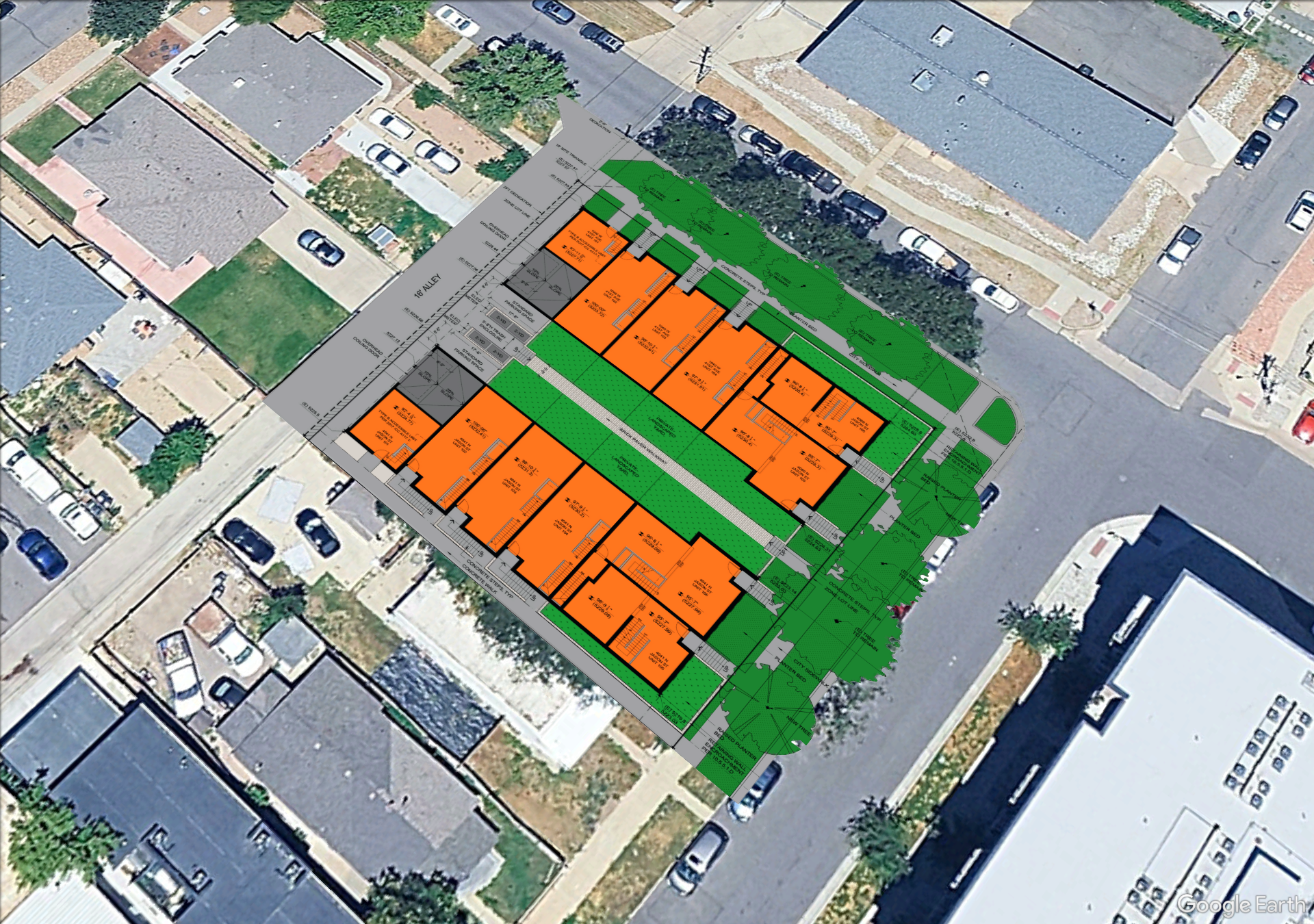 Townhome Development Proposed Near 41st Avenue and Jason Street