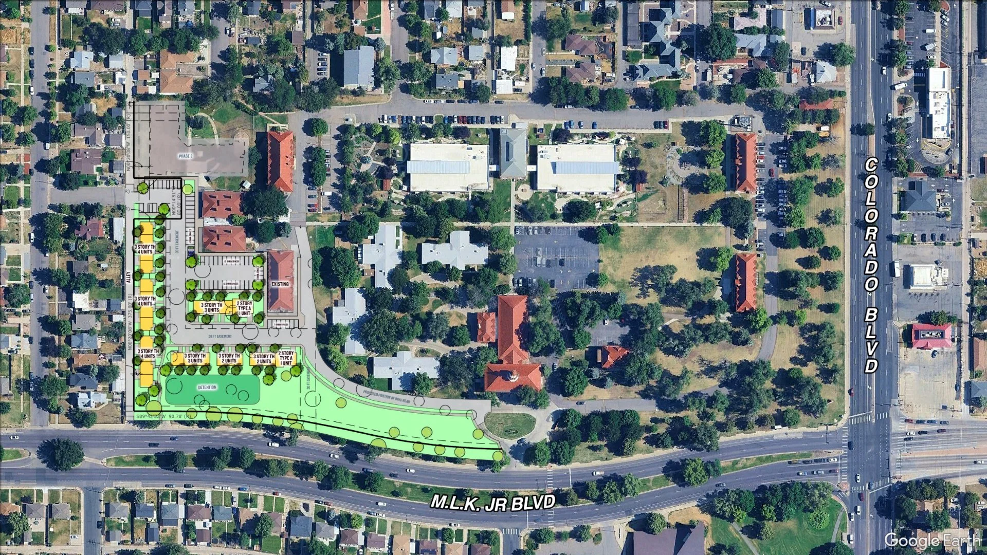 Habitat for Humanity Proposes 24 Affordable For-Sale Townhomes at Denver's Clayton Campus