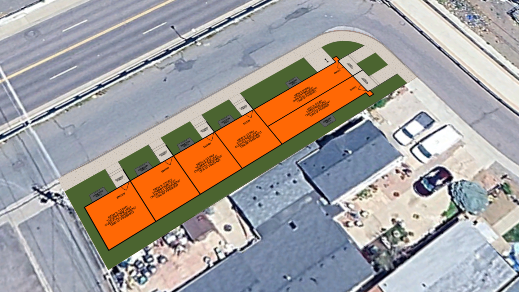 New Six-Unit Townhouse Development Proposed Off W 38th Ave Access Road &amp; Inca Street