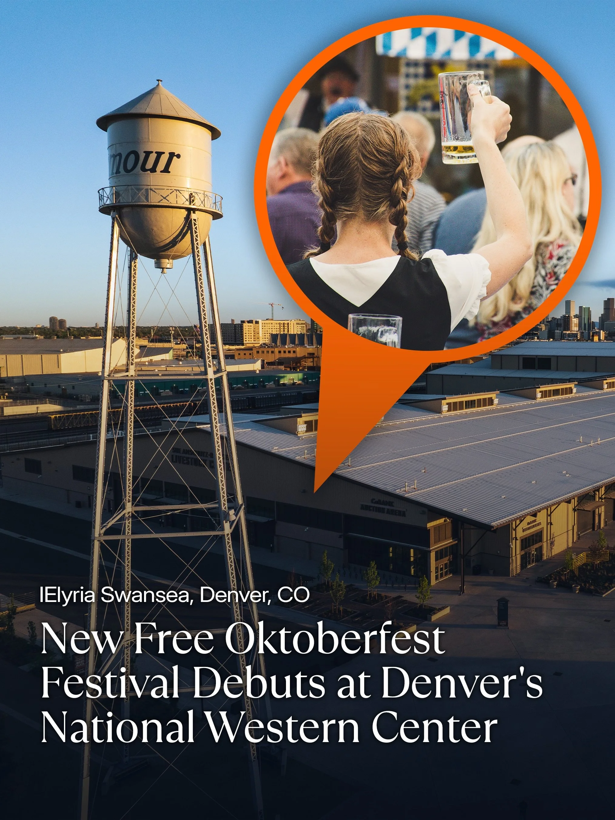 Looking for something free to do in Denver this weekend?

A brand-new Oktoberfest celebration is making its debut at the @nationalwesterncenter, bringing two weekends of Bavarian food, live entertainment, cultural activities, and a 108-foot observati