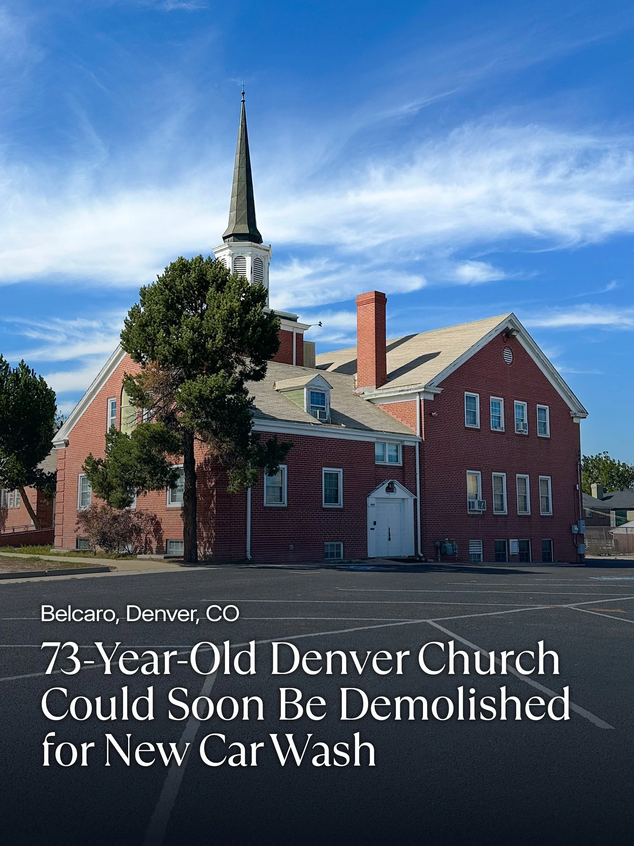 Is another car wash what South Colorado Boulevard needs?

@quickquack car wash is proposing a new location at 999 S. Colorado Boulevard, potentially replacing the former Lovingway United Pentecostal Church at the corner of Colorado Boulevard and Tenn