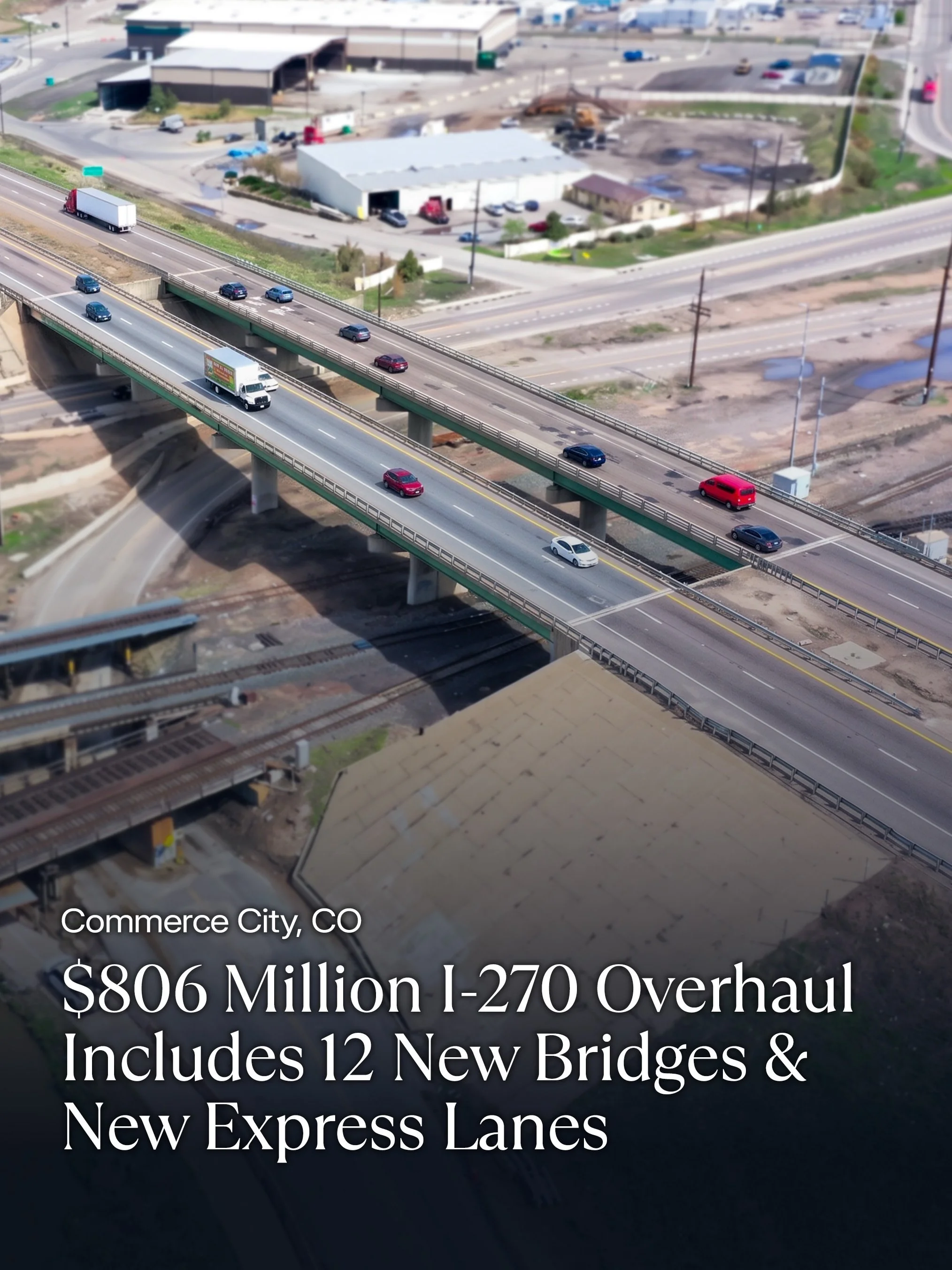 I-270 is finally getting rebuilt 🚧

After 65 emergency bridge repairs in the last decade, @coloradodot and @kiewitcorp have officially kicked off the $806 million I-270 Corridor Improvements project between I-25 and I-70.

I-270 opened in 1965 and n