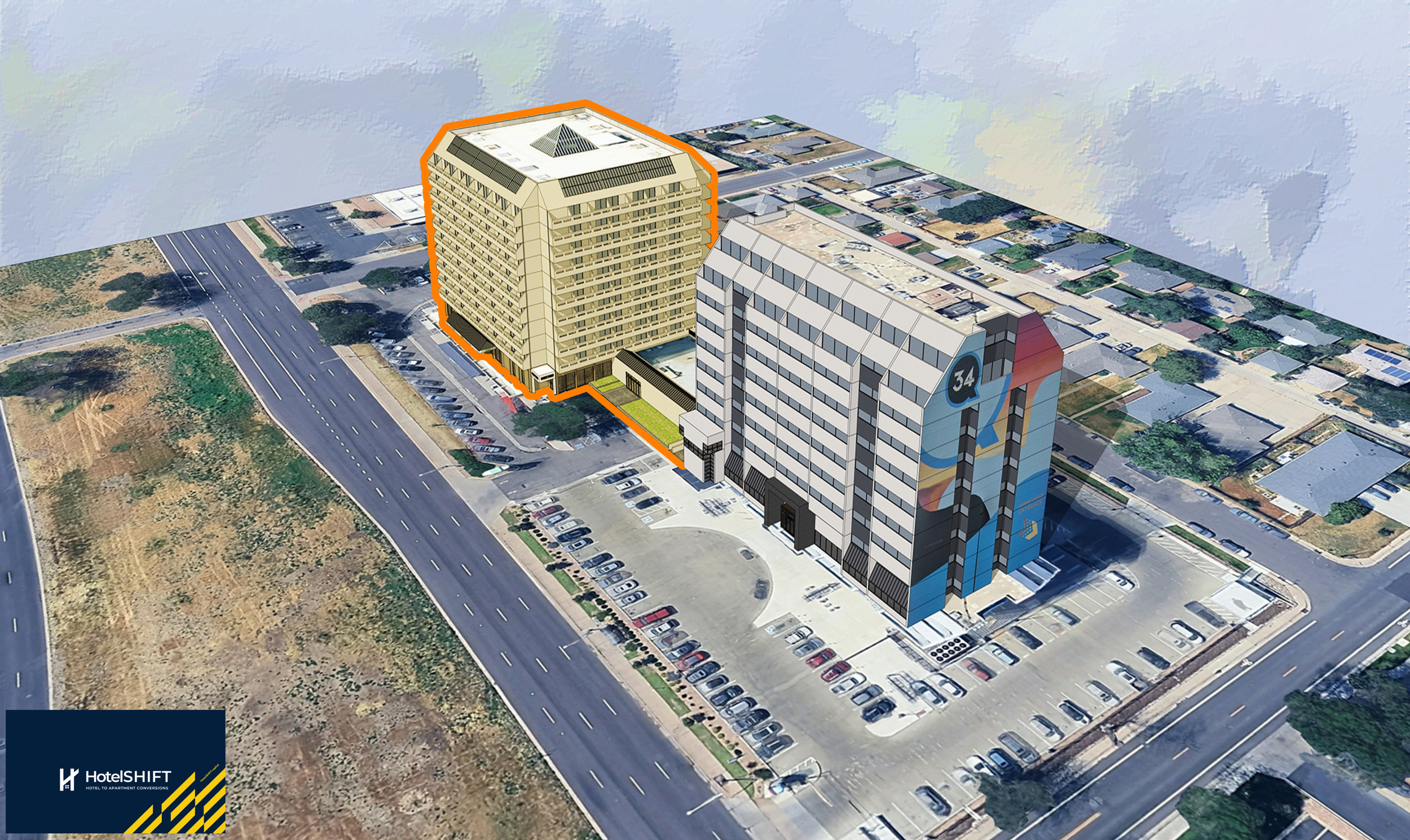 Stapleton Plaza Hotel Planned for Conversion From Hotel to 220-Unit Housing Project