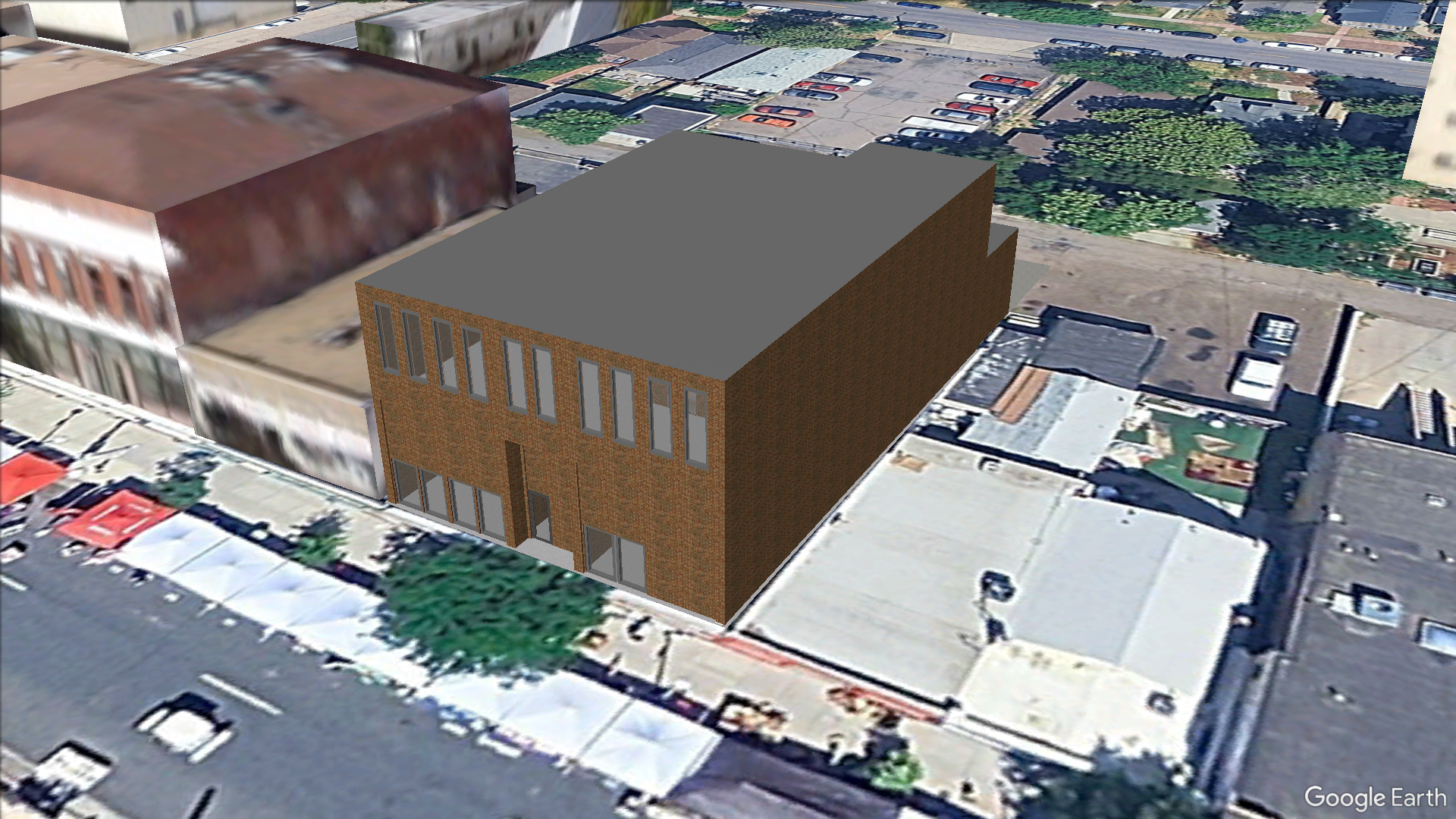 Foster Culture Proposes Two-Story Mixed-Use Building at 2727 Welton Street