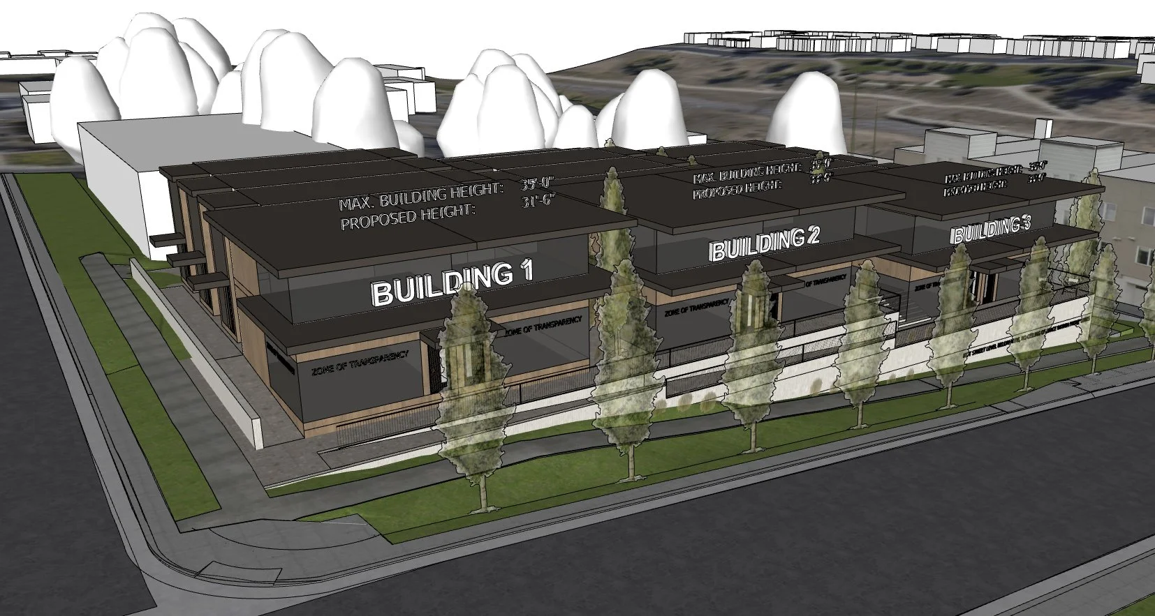 17-Unit Townhome Project Proposed Along West 13th Avenue in Denver