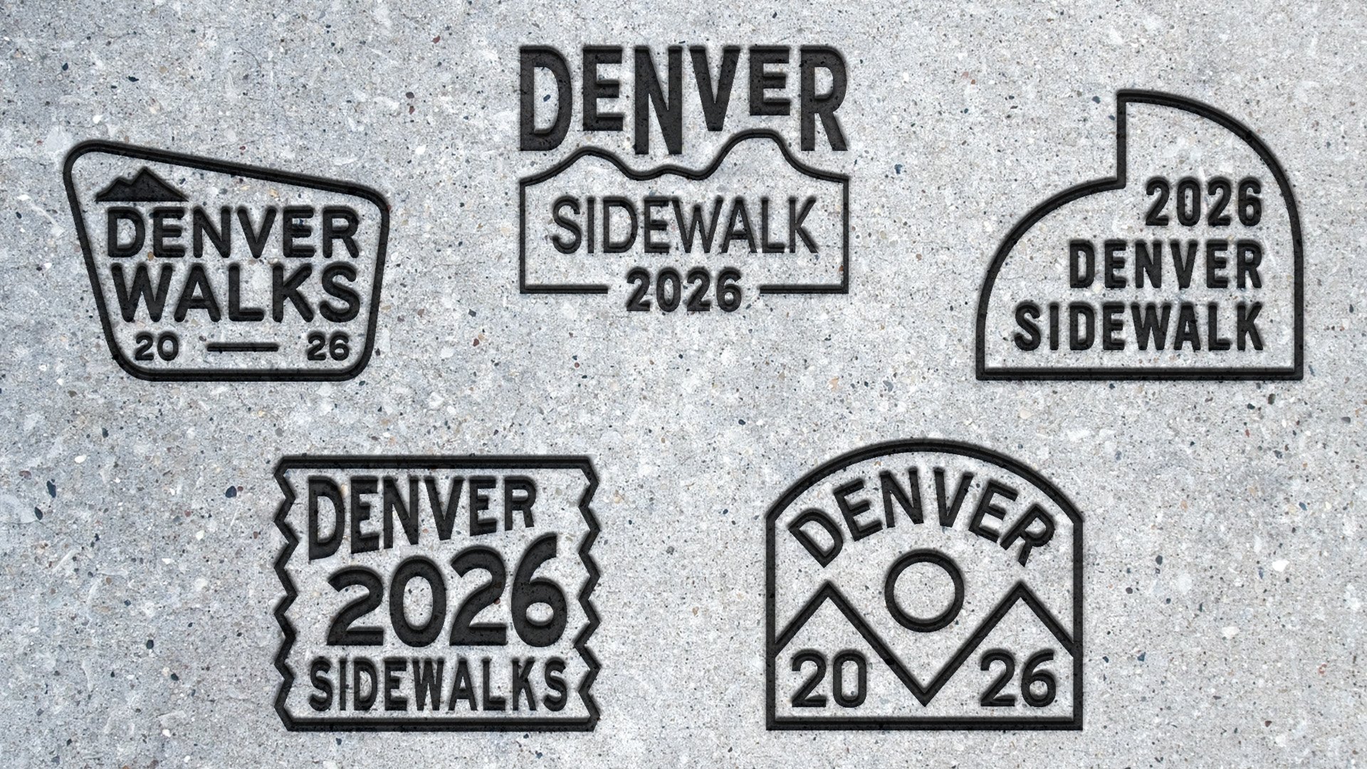 Today is the Last Day to Vote for Denver’s New Sidewalk Stamp Design