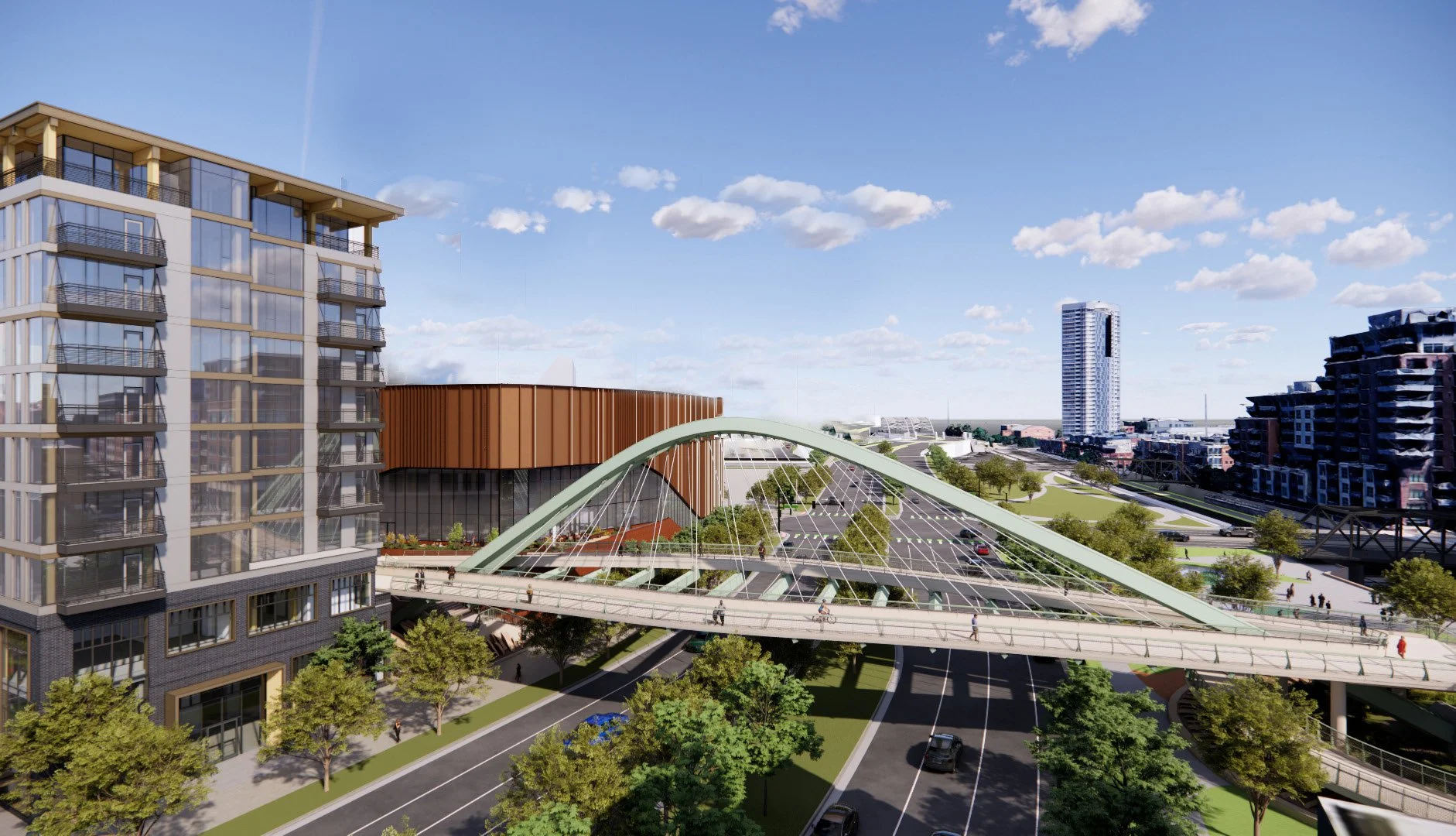 New Details Show How Wynkoop Crossing Could Connect LoDo to the Ball Arena District