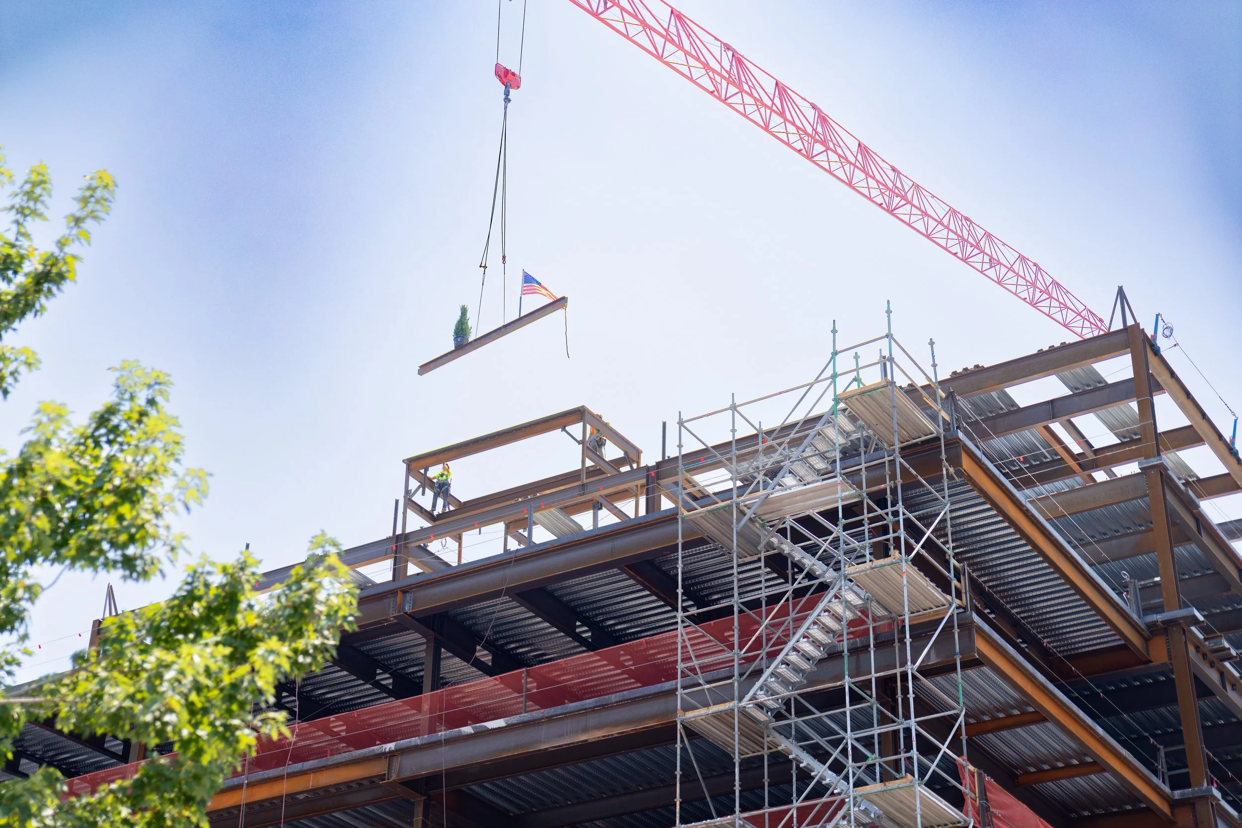242 Milwaukee Place Update: Cherry Creek's Newest Office Building Reaches Full Height