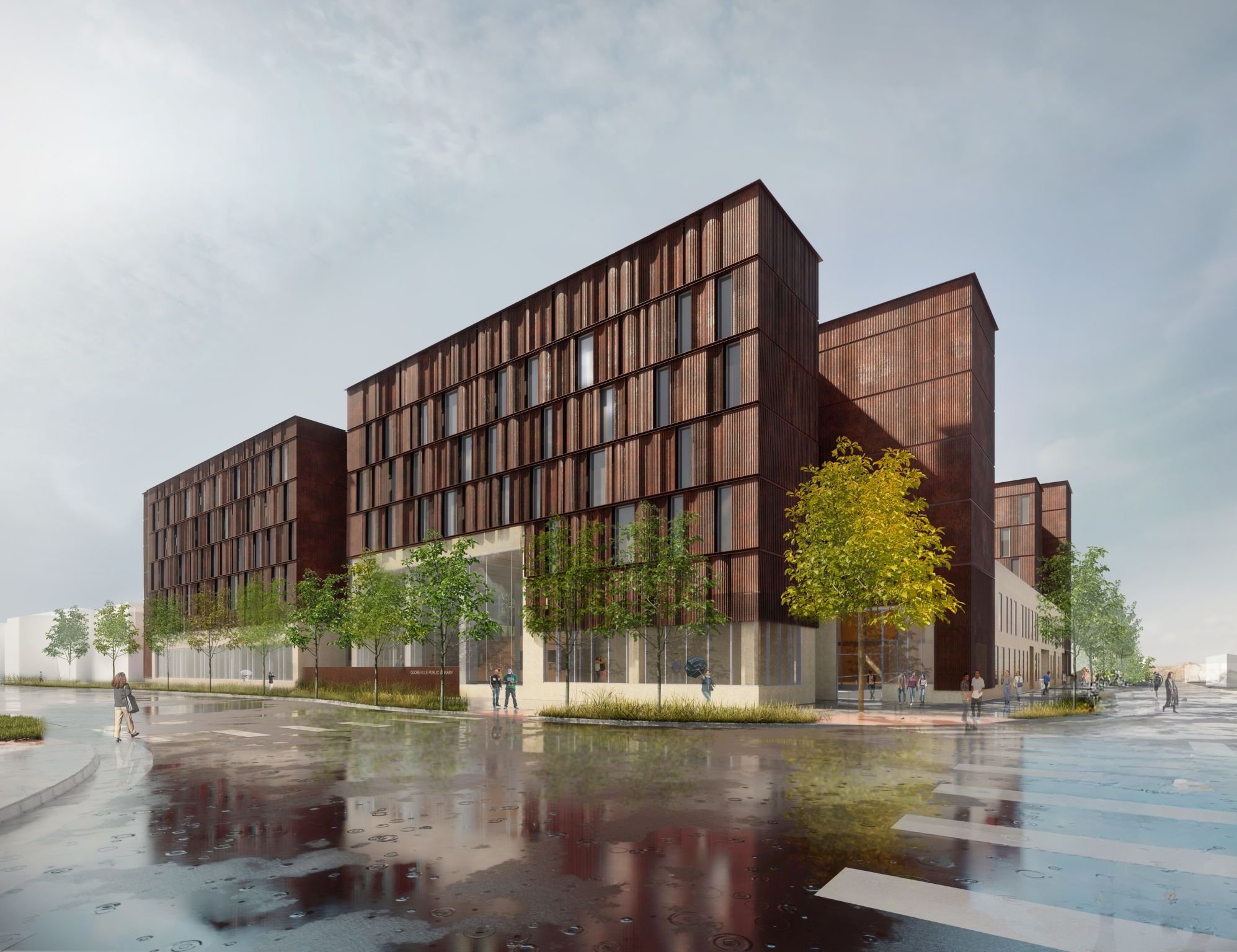 Affordable Housing Project with Library Approved at 4995 Washington Street in Globeville