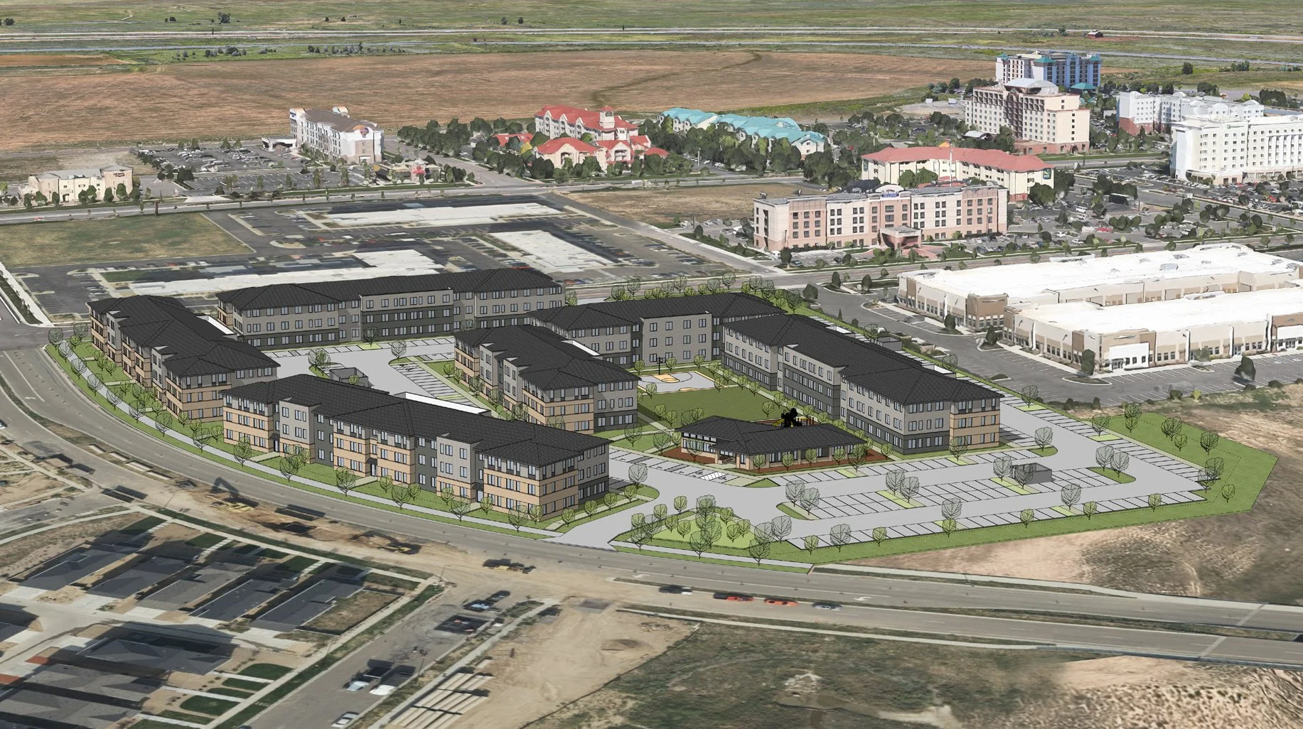 Plans Filed for 192-Unit Affordable Housing Community Near DIA
