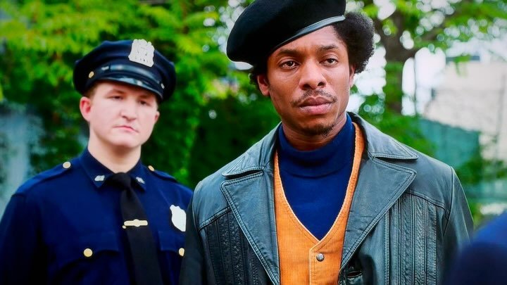 OFFICER GRIMES - Godfather of Harlem Season 4 - The cast and crew on this show are🔥 All love to my Vineyard Theatre queen @_____antoinette_____  for her work this season. Slide for 📸 by our great director @robgreenlea