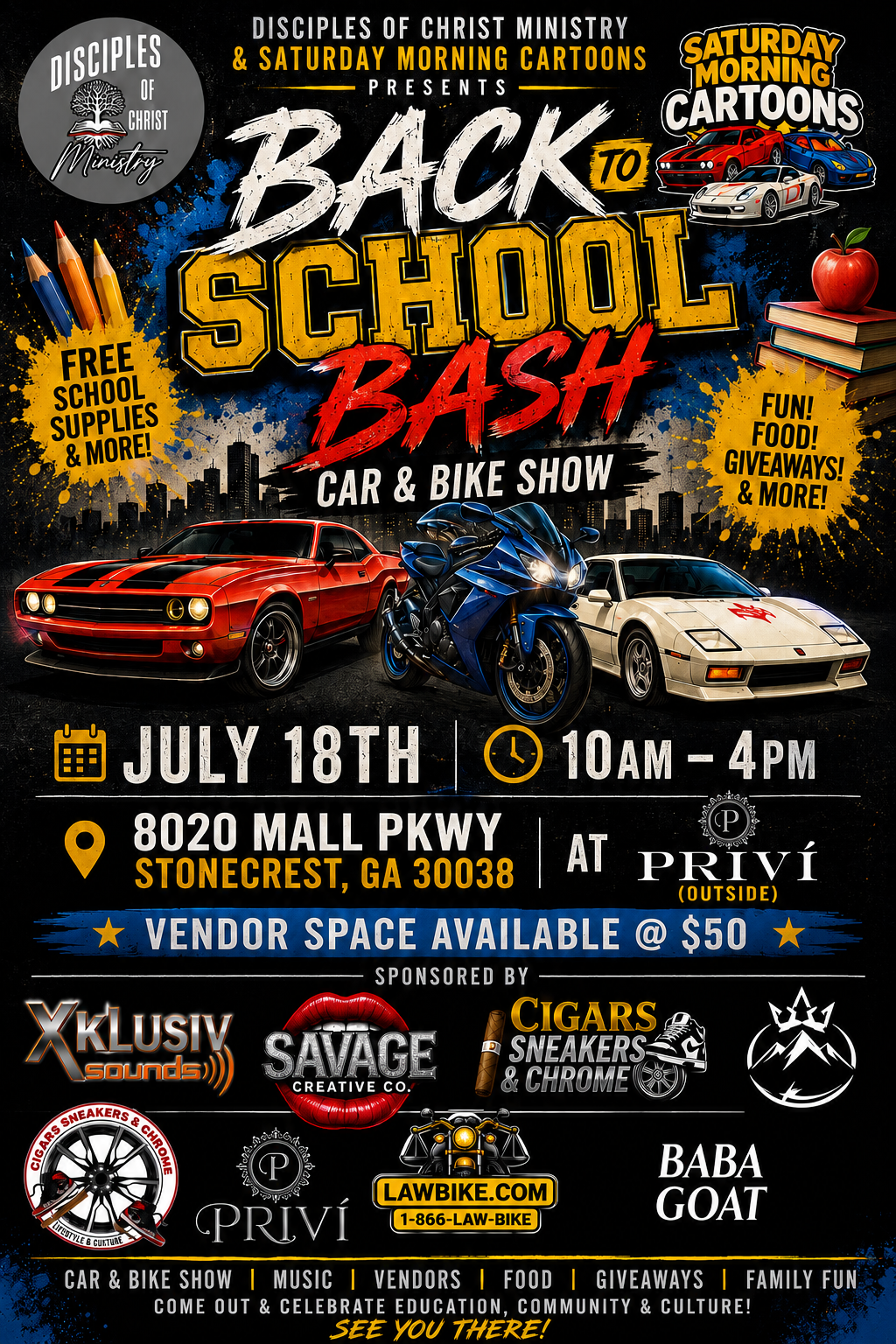 BACK TO SCHOOL BASH