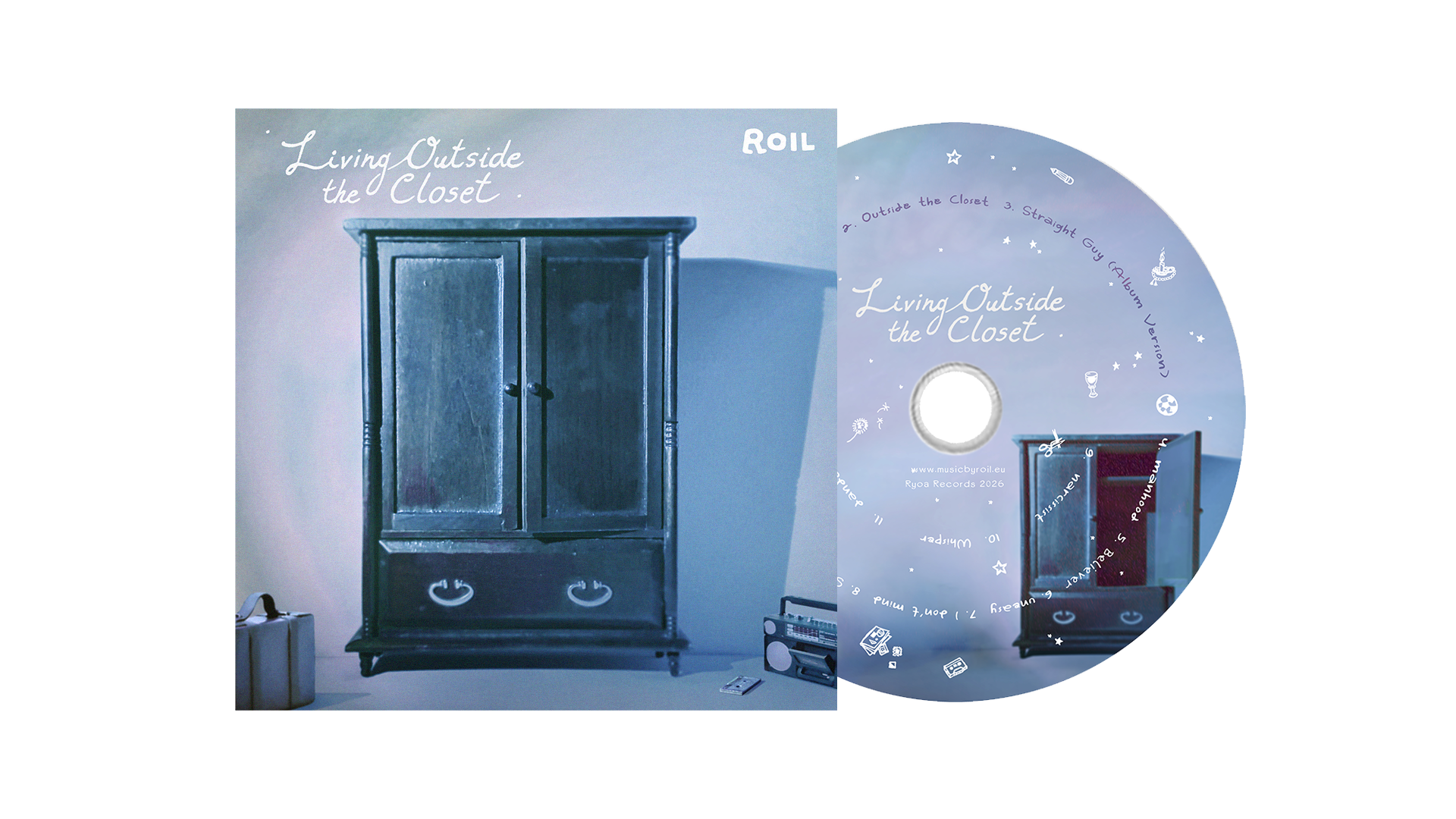 Album CD: Living Outside the Closet