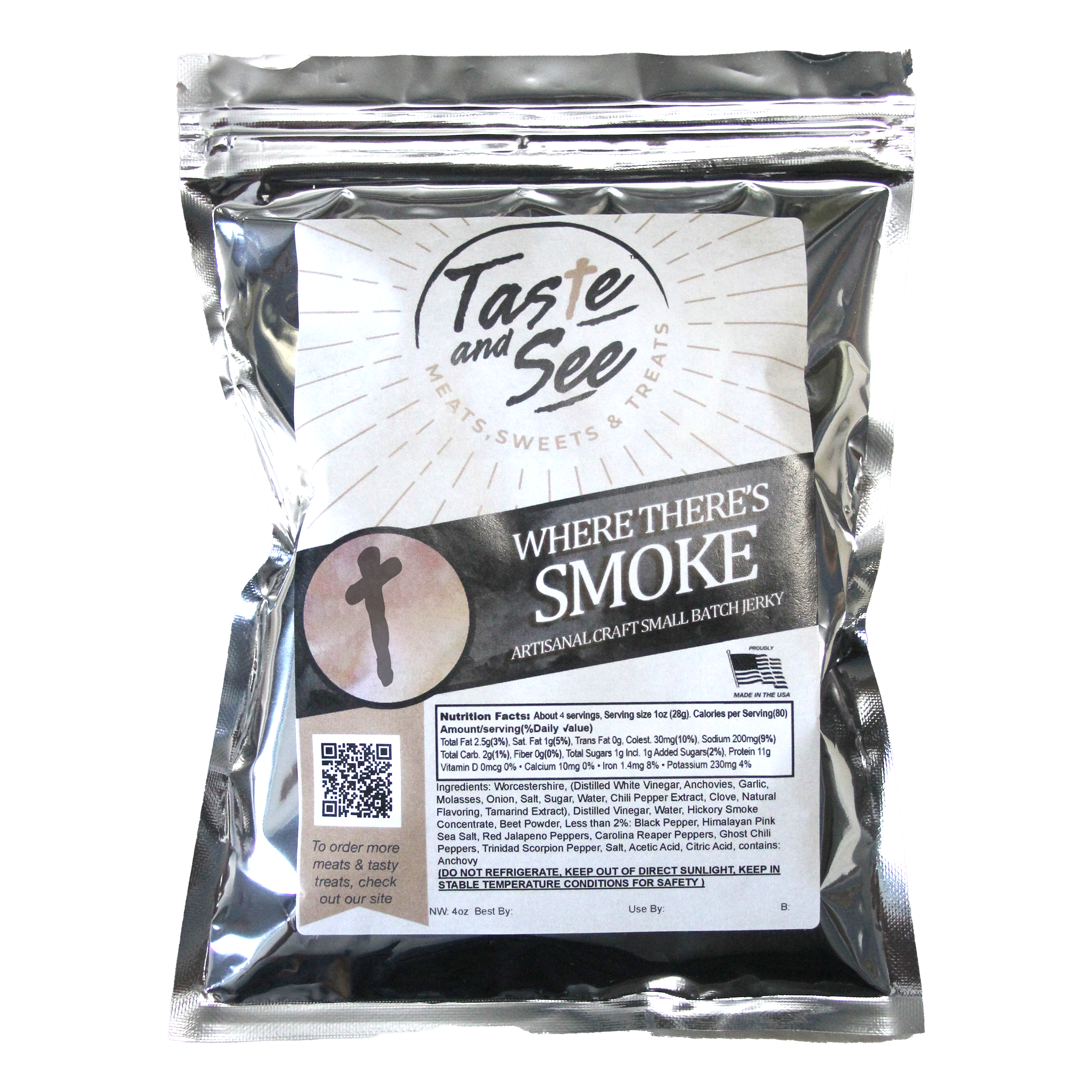 Where There's Smoke Beef Jerky