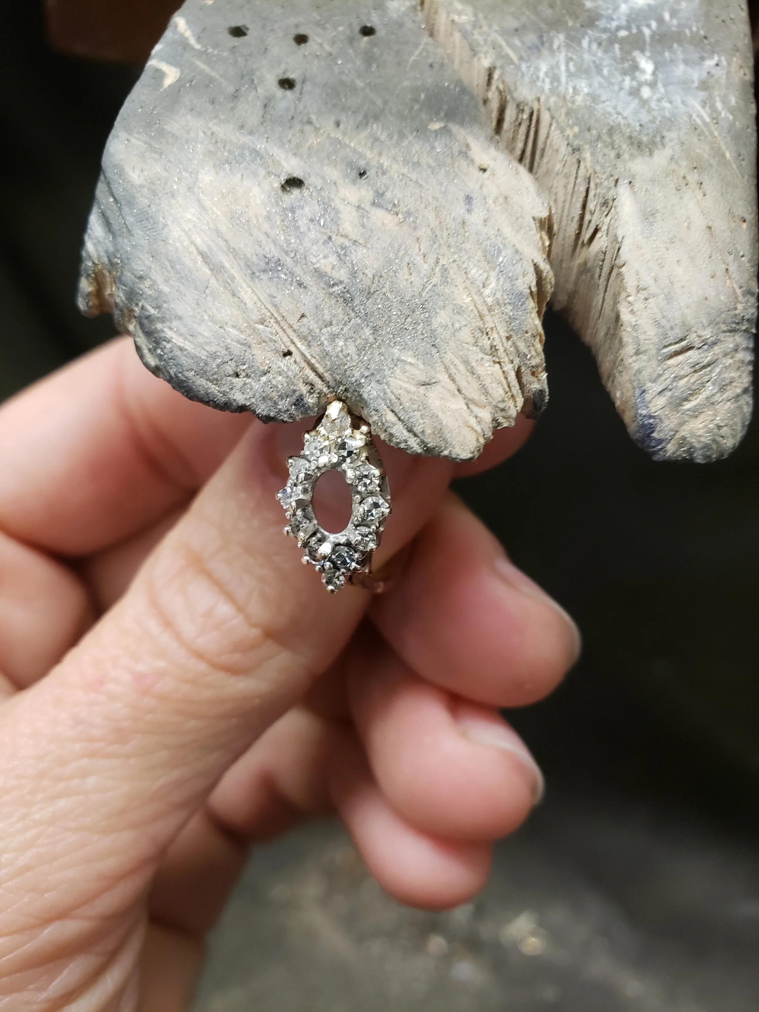 Broken Setting & Missing Stones