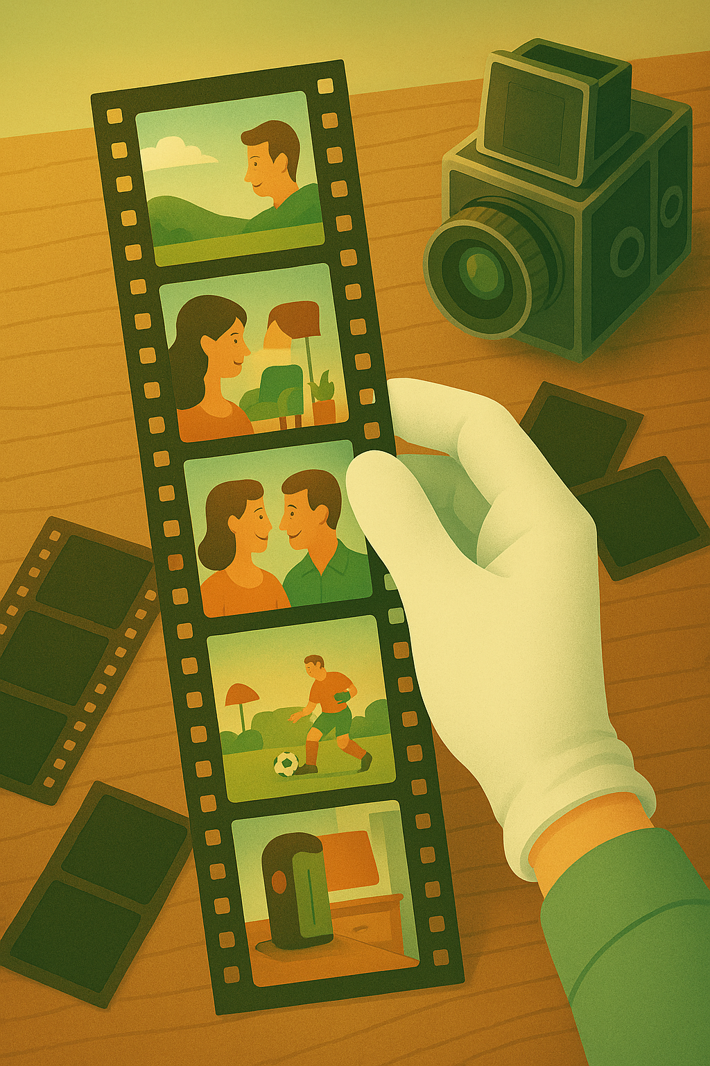 120 & 220 Medium Format Negatives