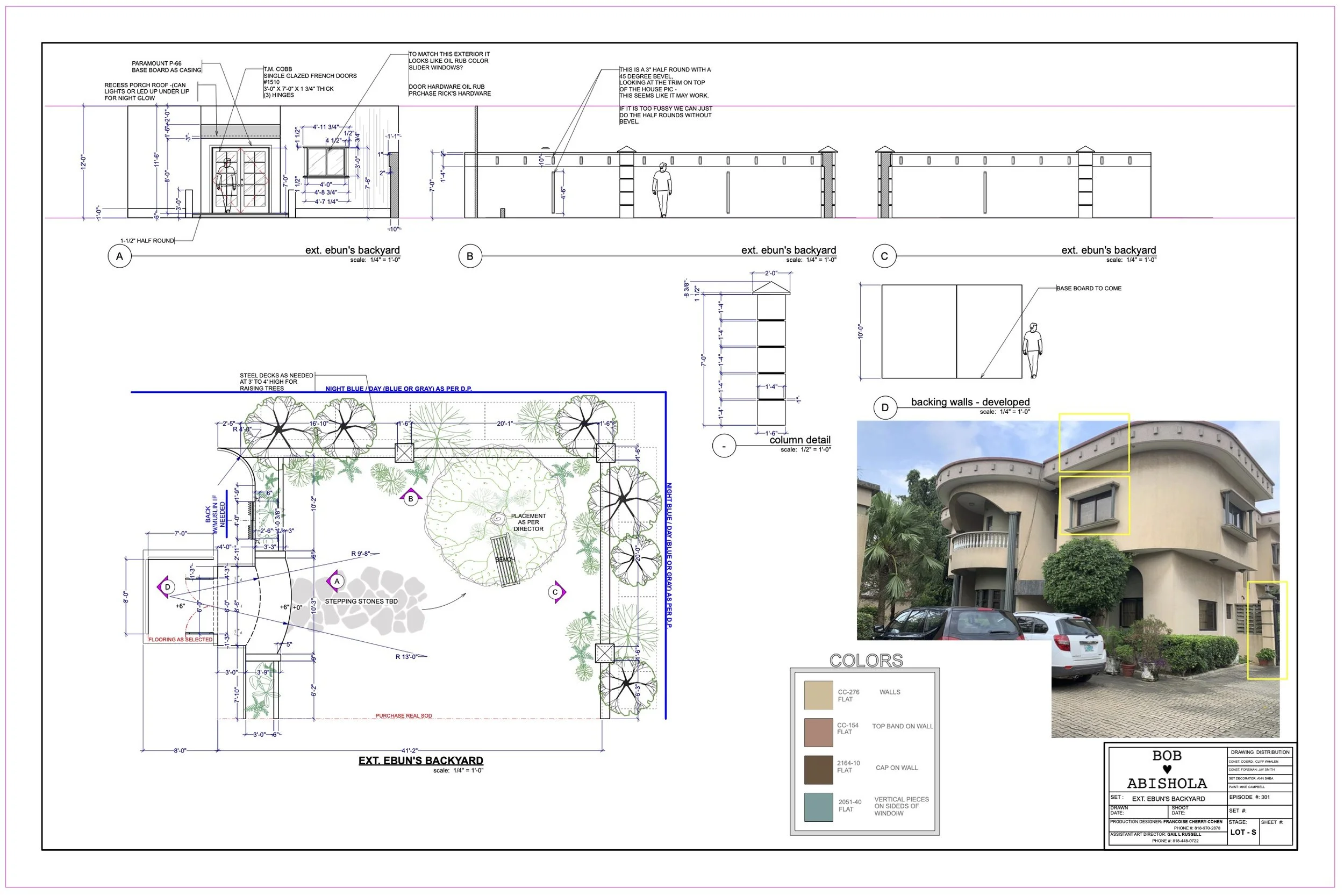 House Evaluation Sheet Bob Hearts Abishola TV Show 2