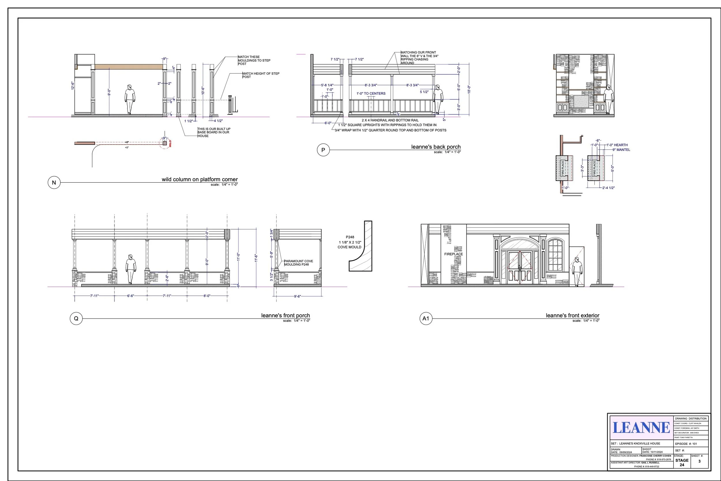 House Evaluation Sheet Leanne TV Show 2