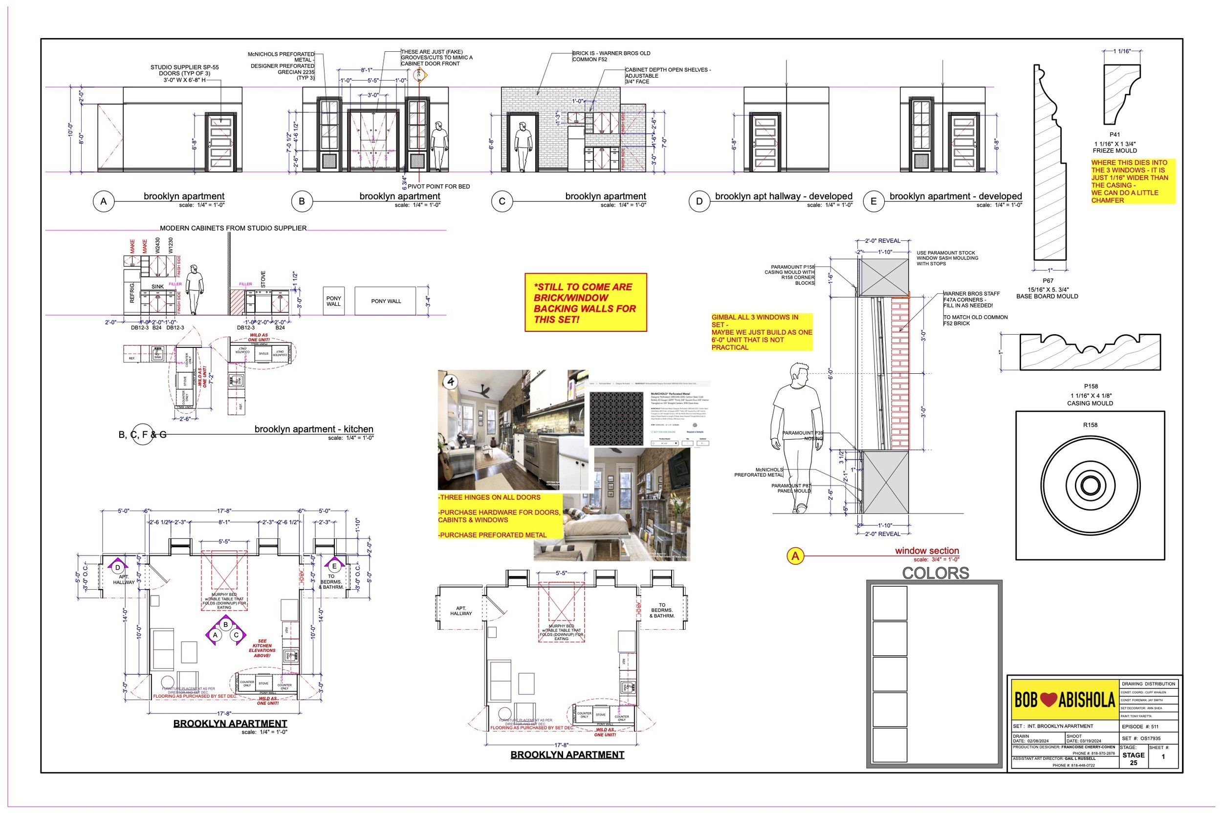 House Evaluation Sheet Bob Hearts Abishola TV Show 4