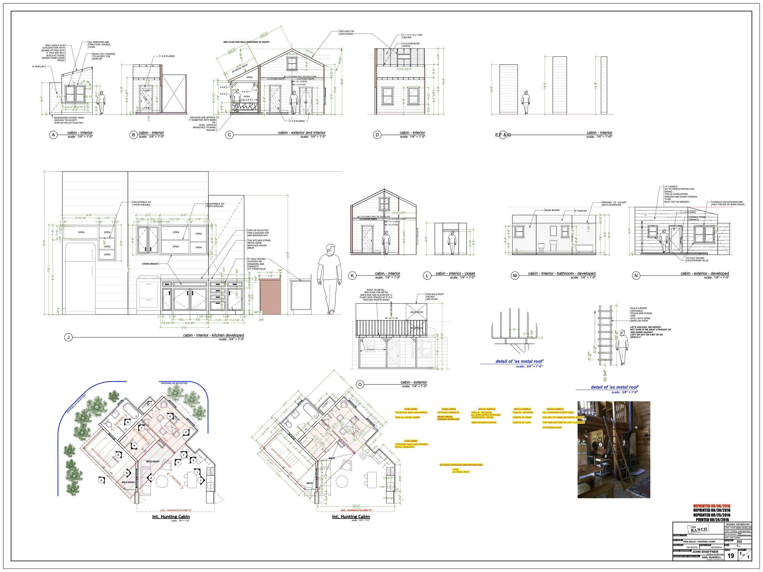 House Evaluation Sheet The Ranch TV Show 3