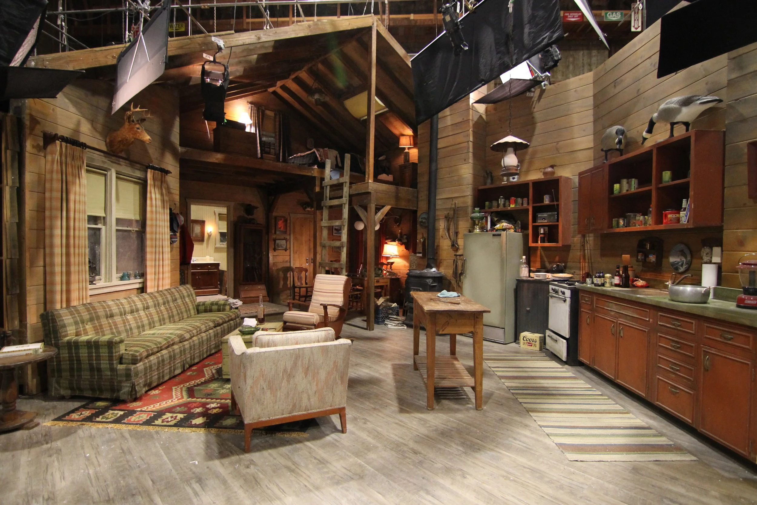 Set of The Ranch TV show 6