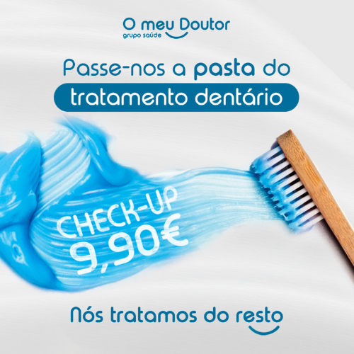 Check-up dentário com copy criativo
