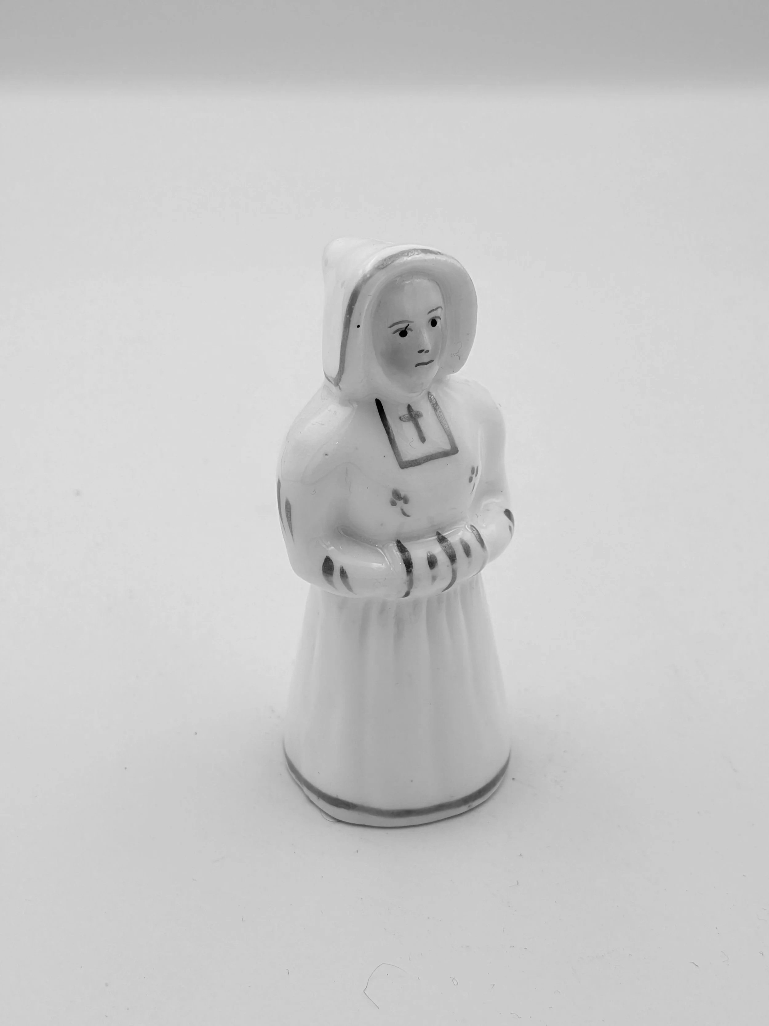 SOLD - Candle Snuffer (Nun)
