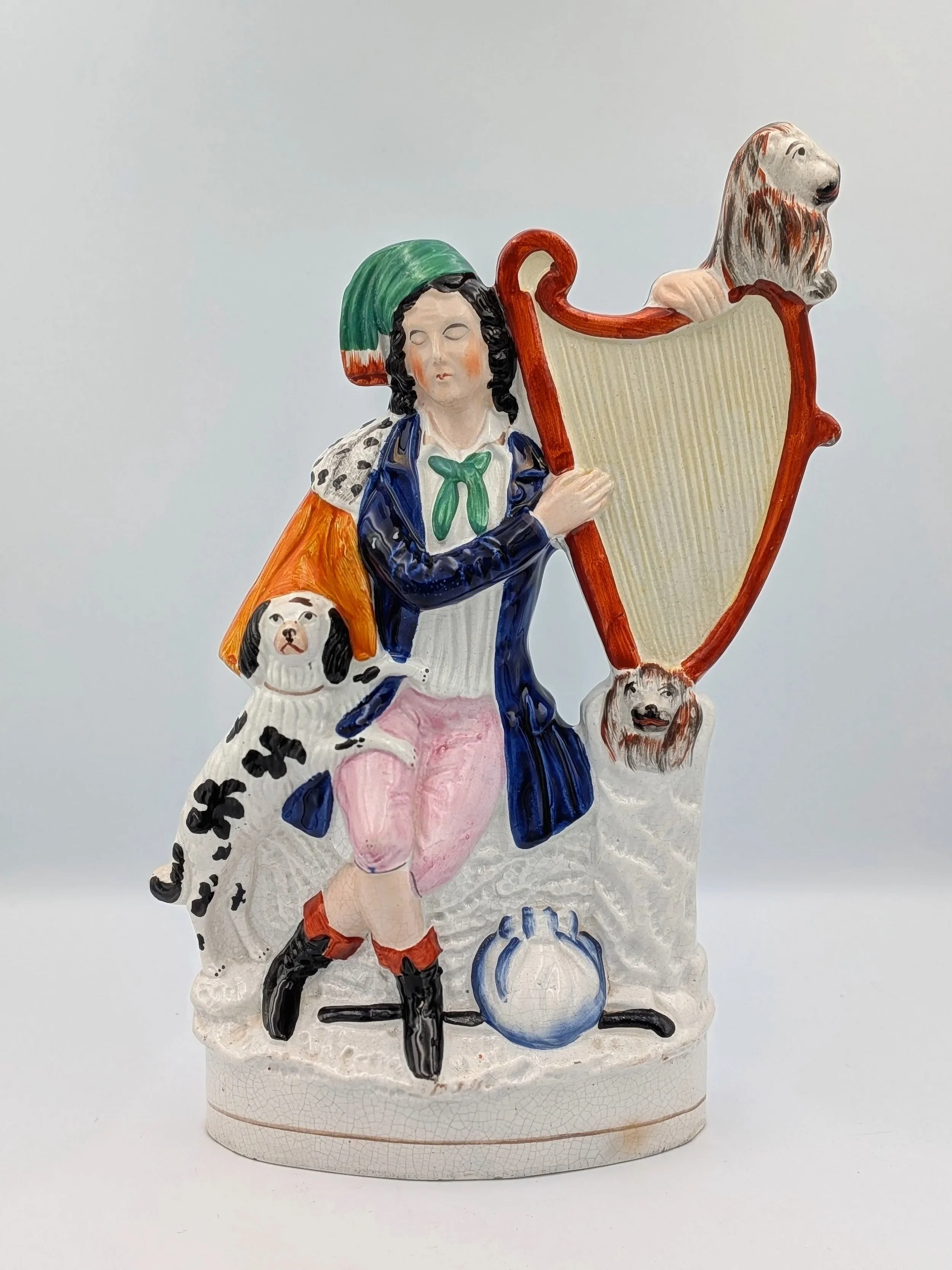 The Blind Harpist