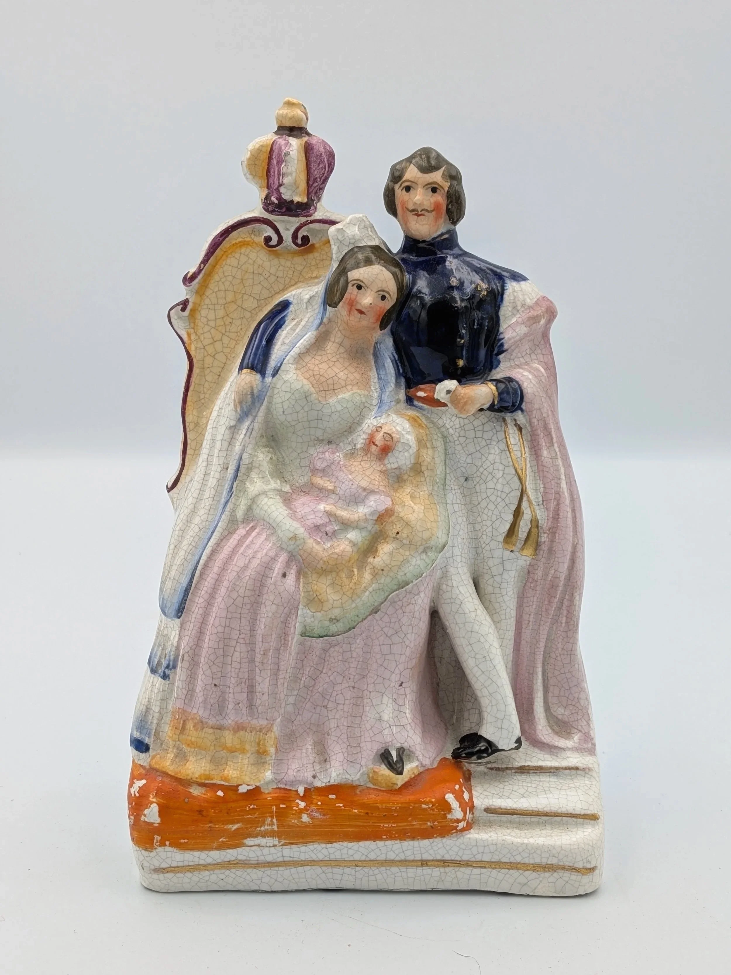 Queen Victoria, Prince Albert, and Infant Child