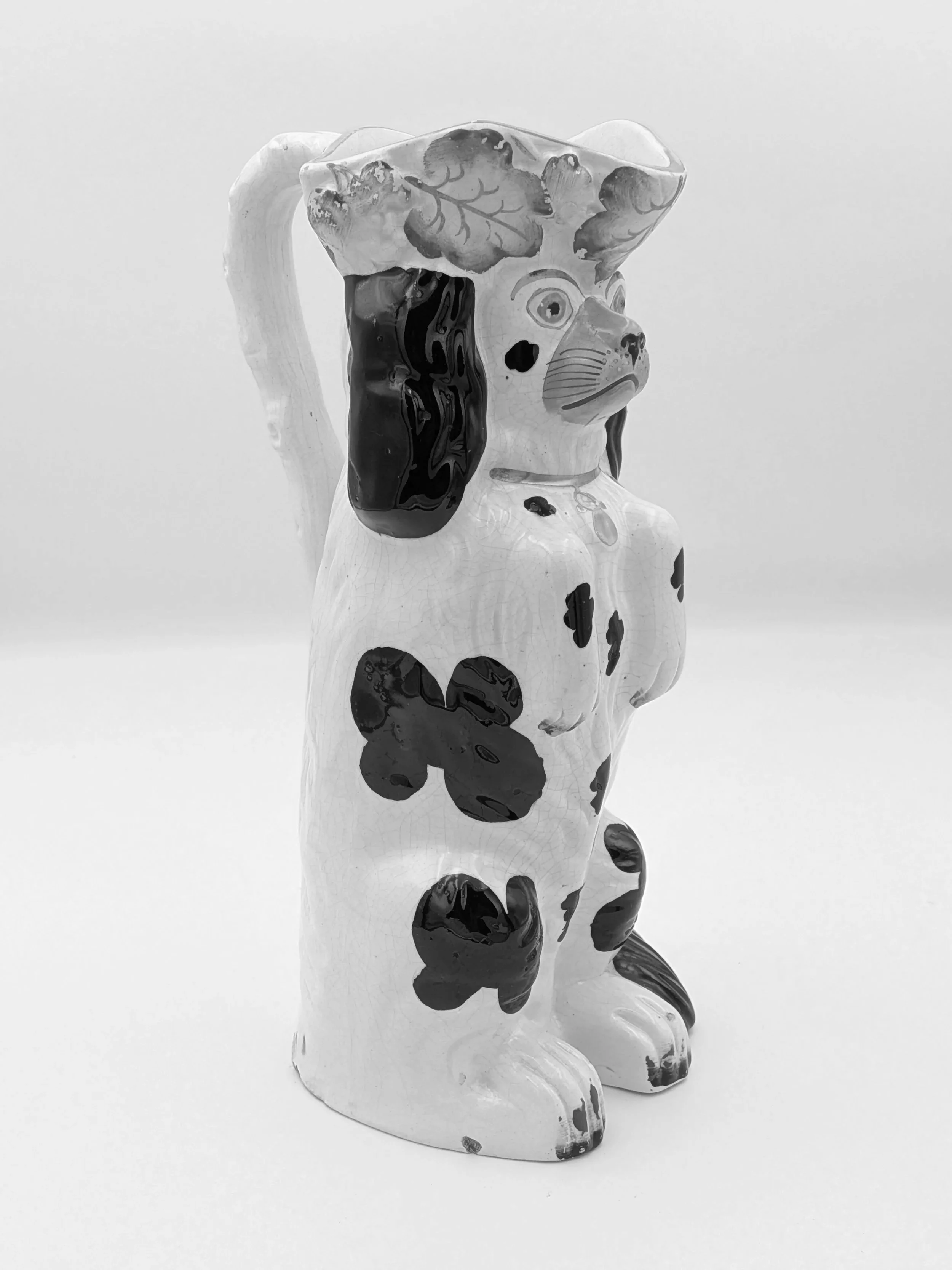 SOLD - Begging Spaniel Jug