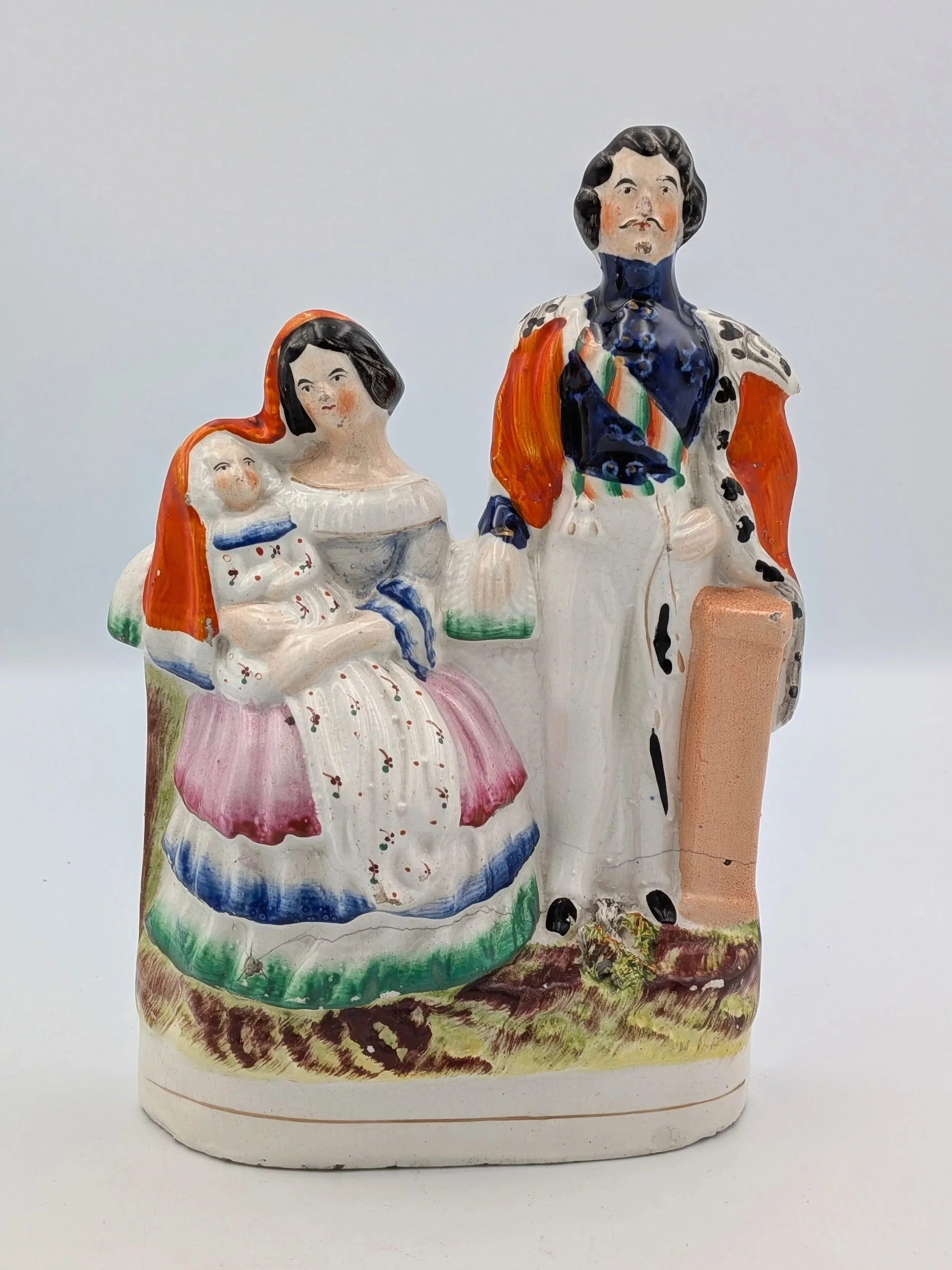 Napoleon III, the Empress of France, and the Infant Prince Imperial