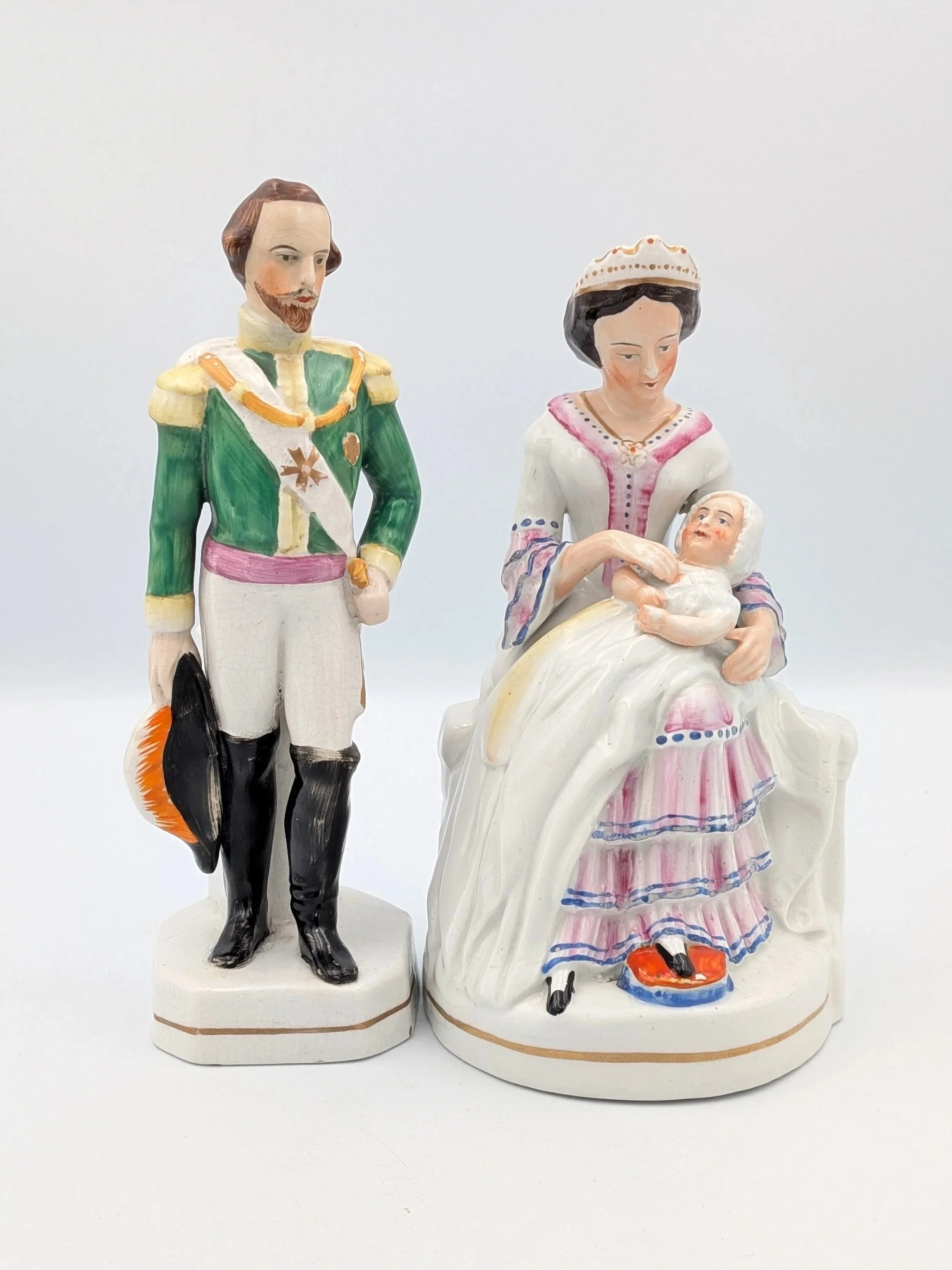 RESERVED - Napoleon III and Empress Eugénie with the Prince Imperial