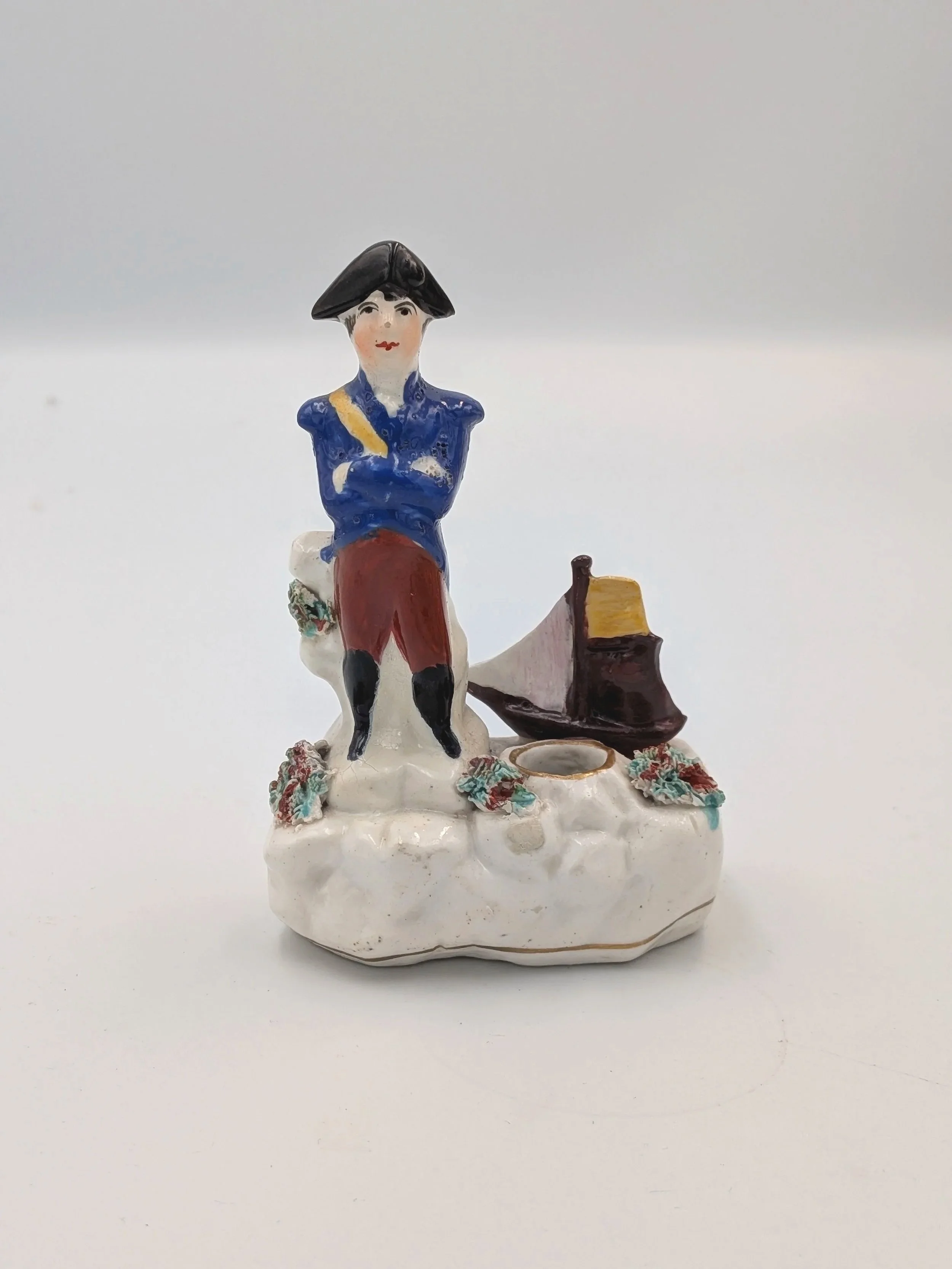 Napoleon Bonaparte and Ship (Pen Holder)