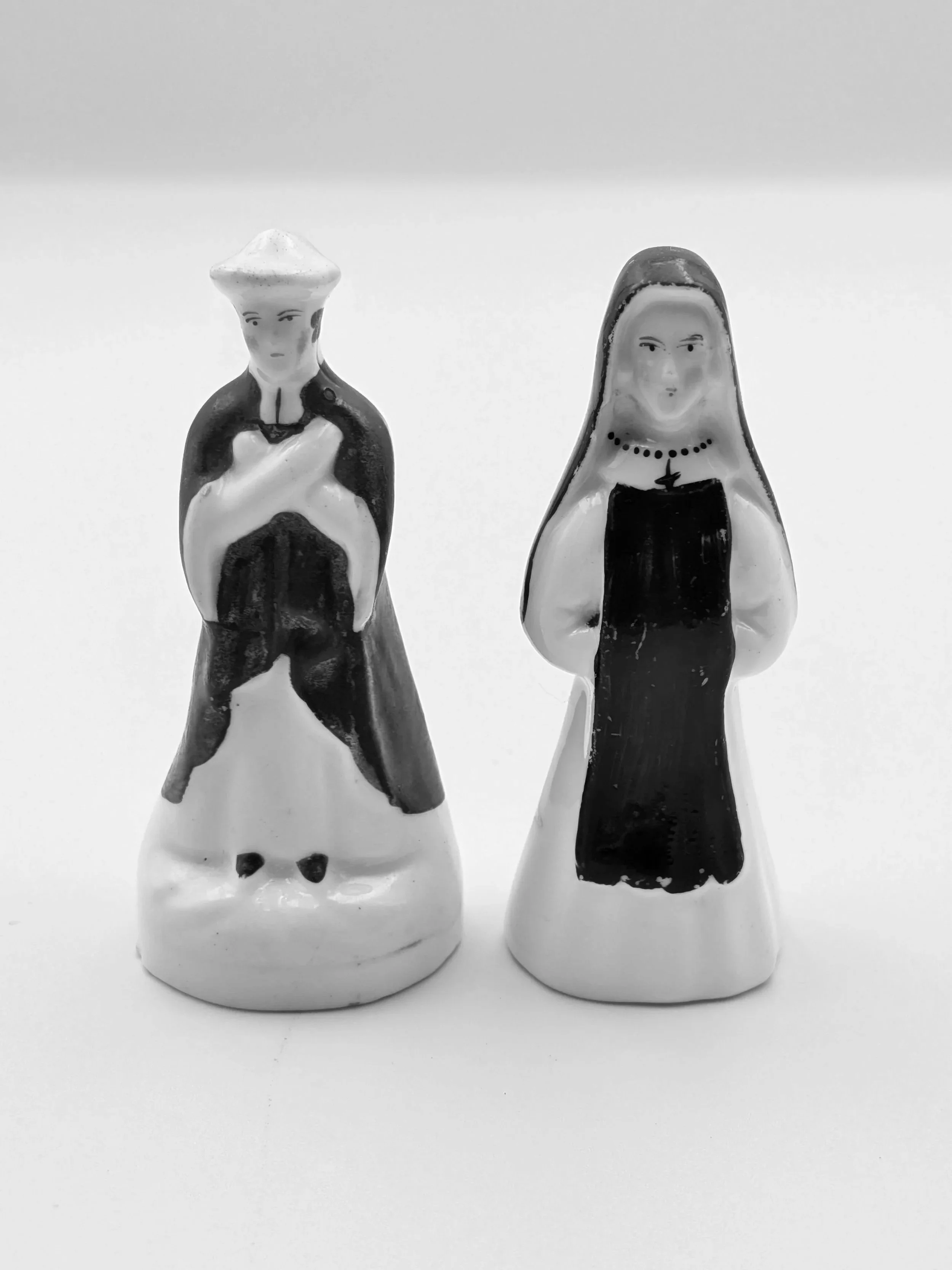 SOLD - Pair of Candle Snuffers (Mother Hallahan and Père Moulaert)