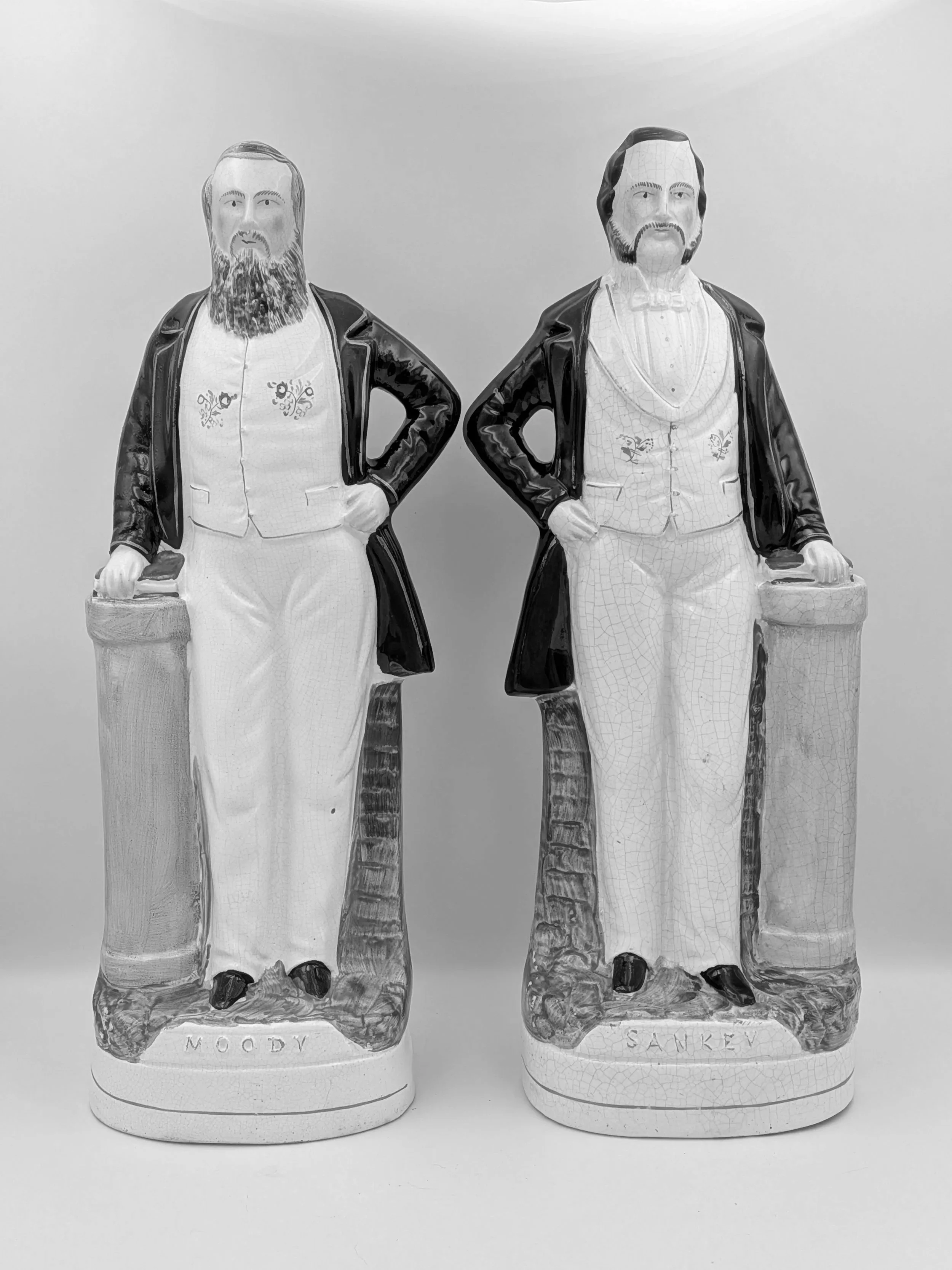 SOLD - Dwight Moody and Ira Sankey (Sampson Smith)