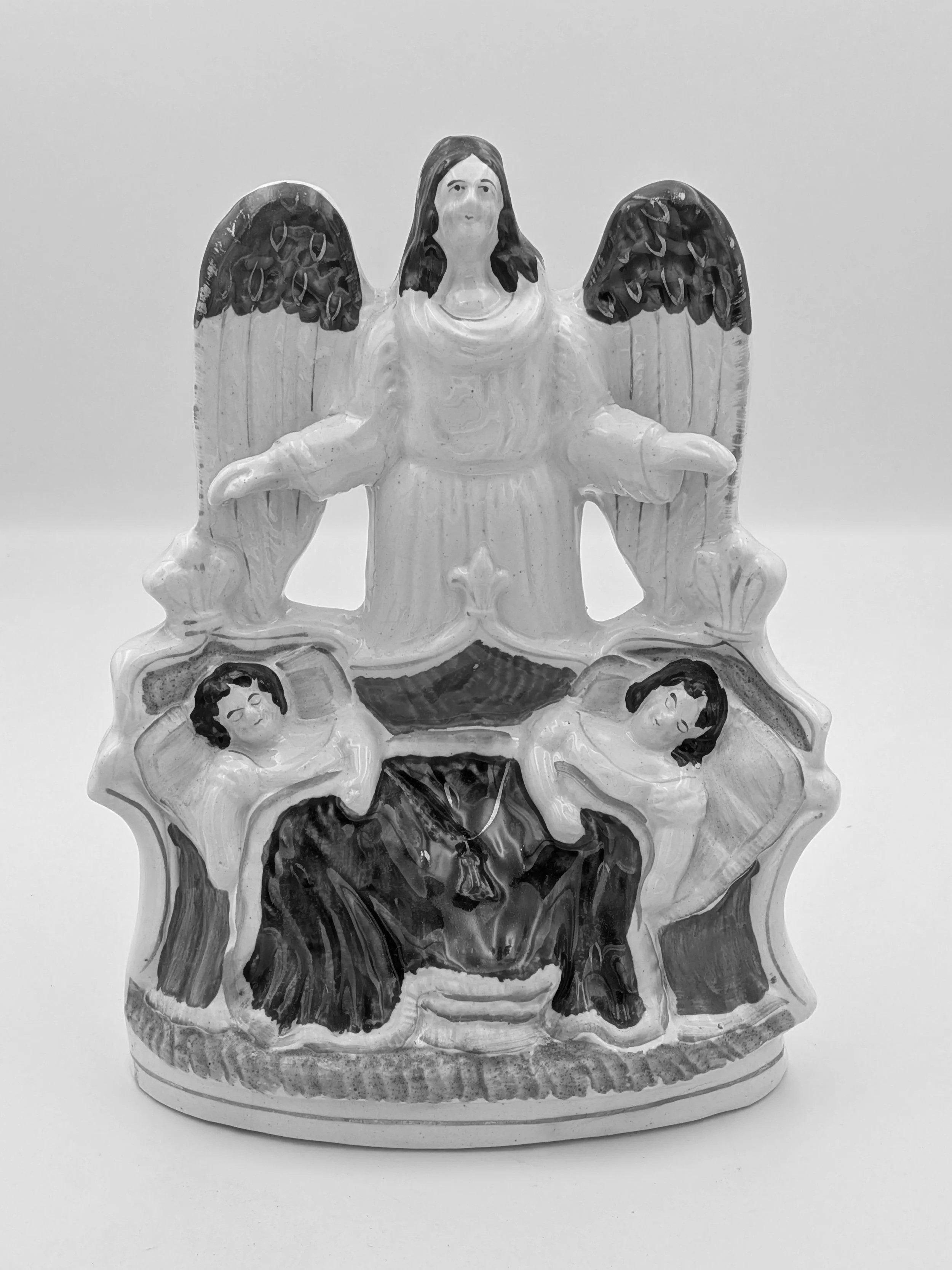 SOLD - Guardian Angel with the Royal Children