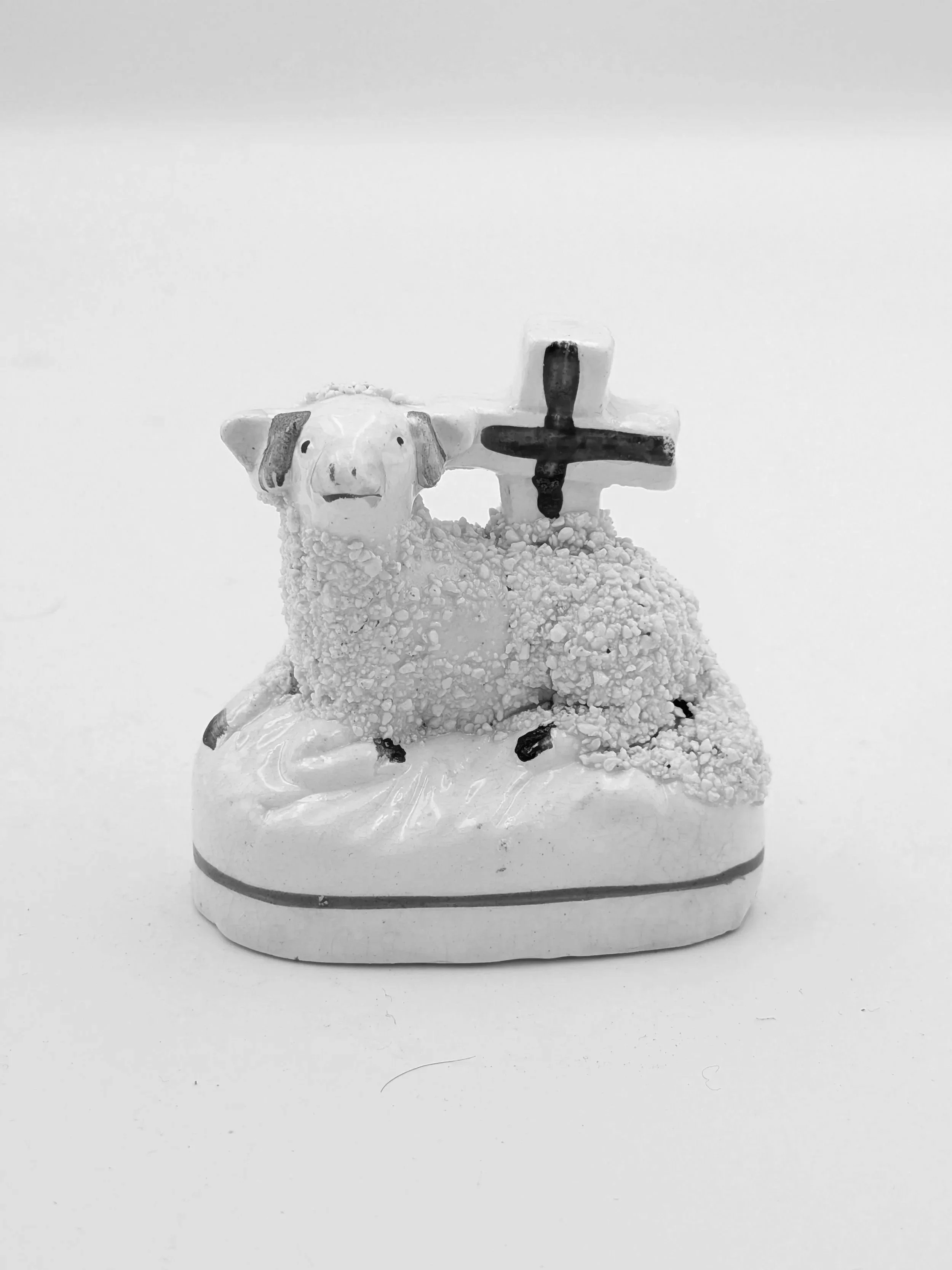 SOLD - Lamb with Cross