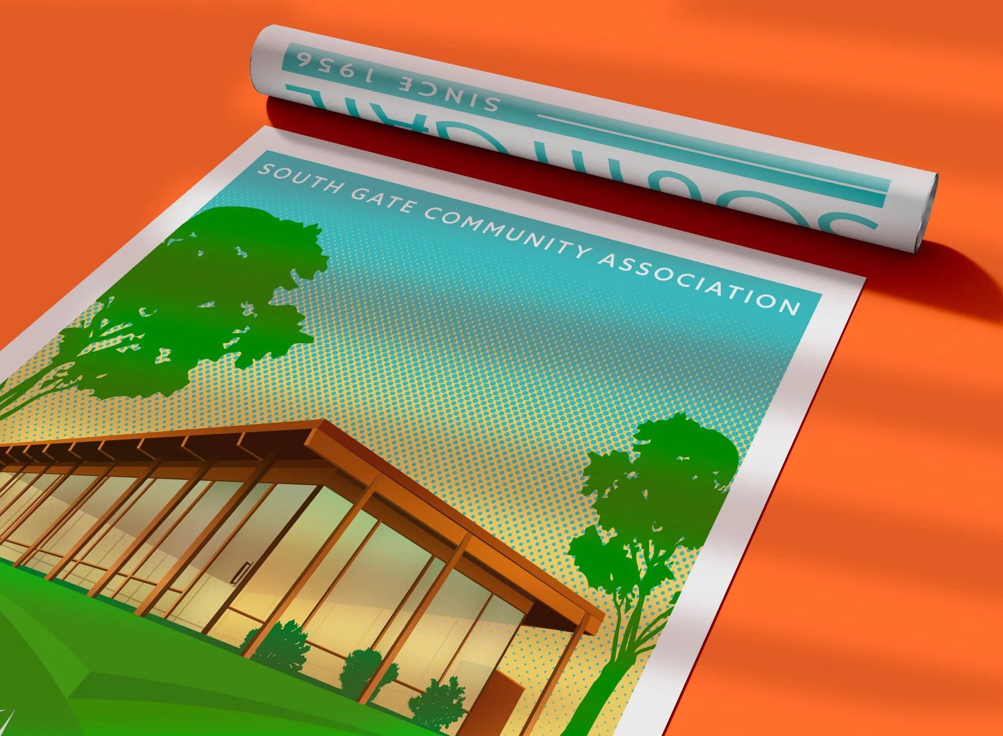 southgate poster design