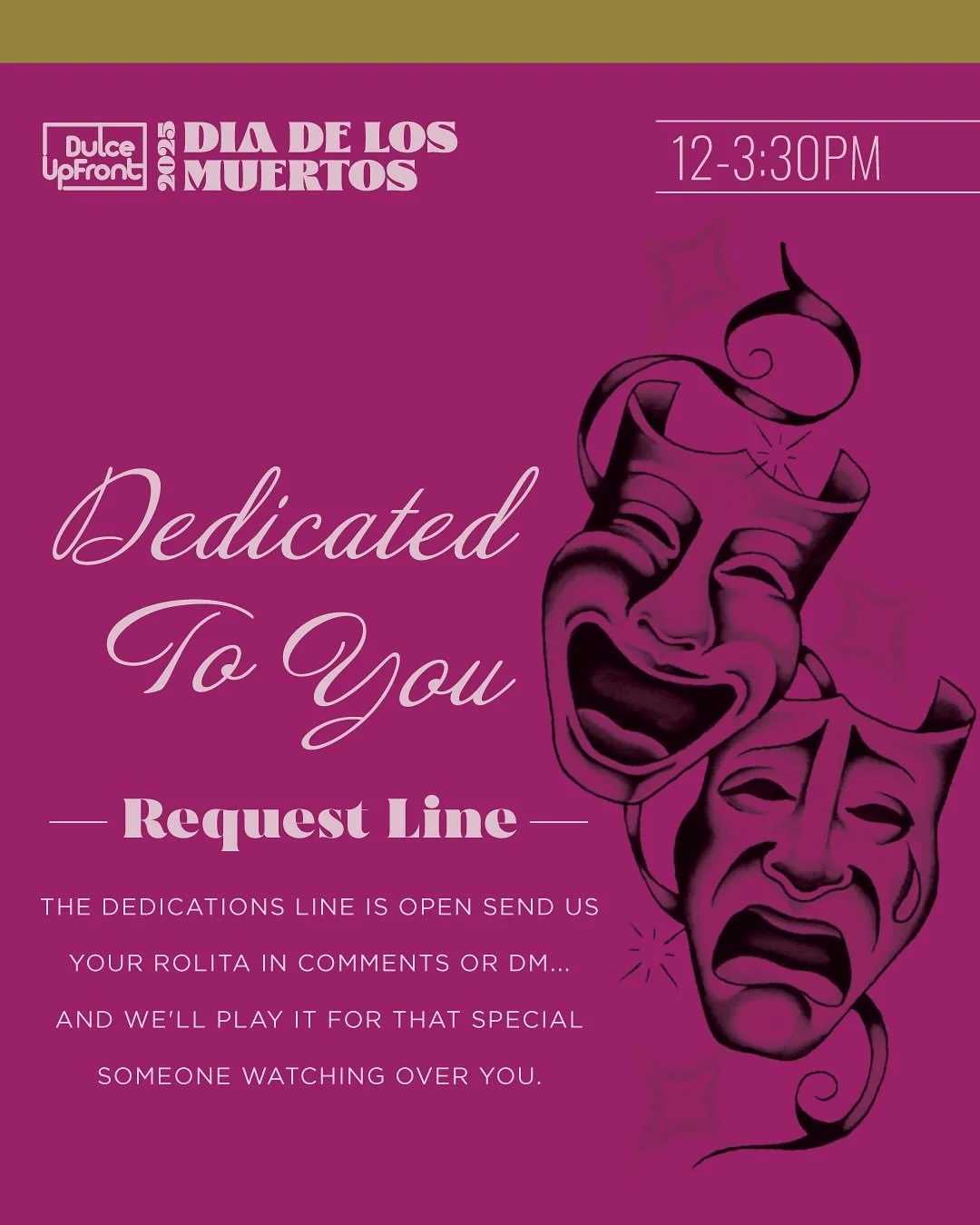 SAT NOV 1st - Dedicate a song to a loved one you miss. Gather your family and watch Coco at Trolley Park on the big screen. Enjoy a Catrina Theatro performance + fashion show. Attend an inter-faith service in the sanctuary of the big red church + can