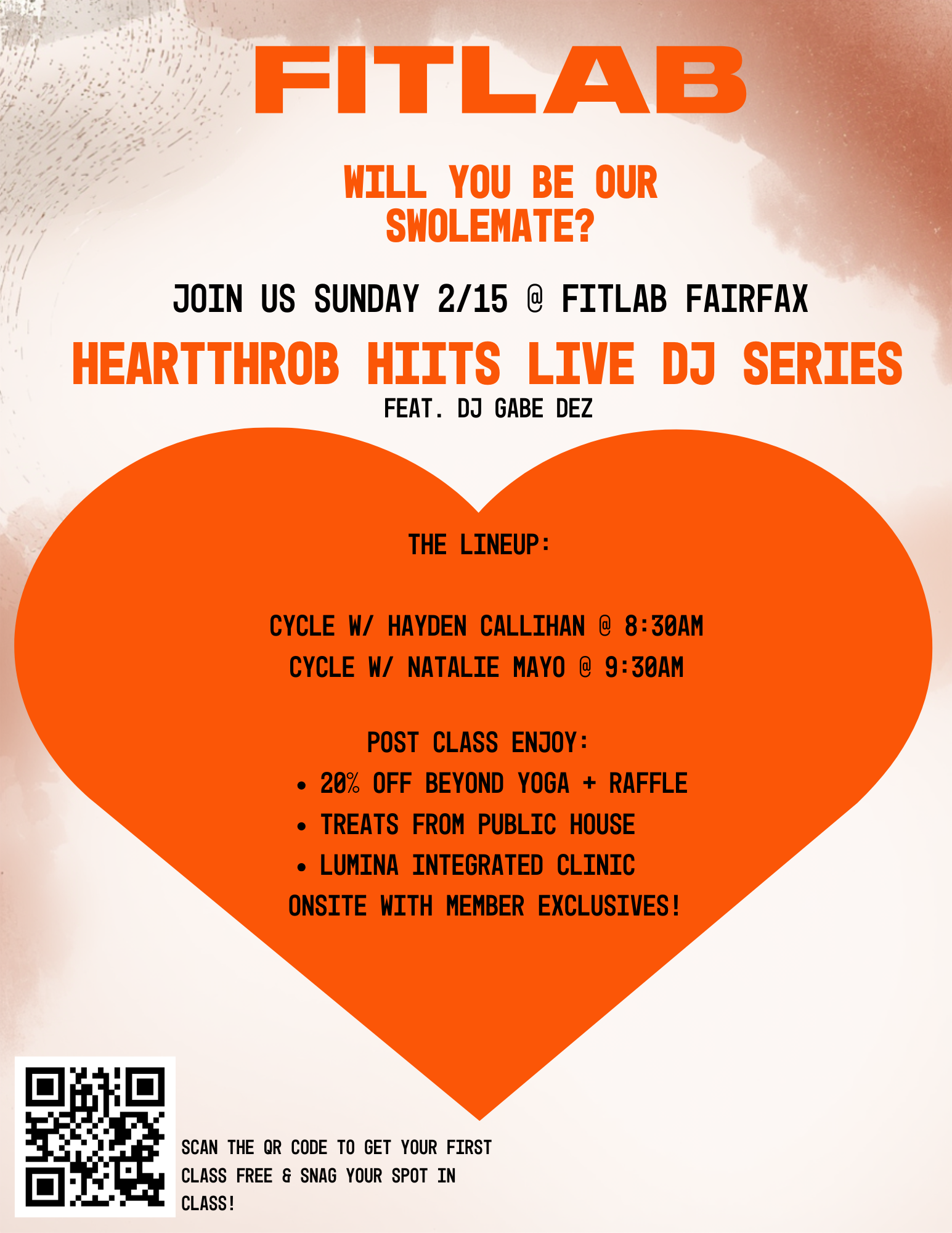 Love is Lumina - Join us for FitLab Strong’s             Valentine’s Day Open House