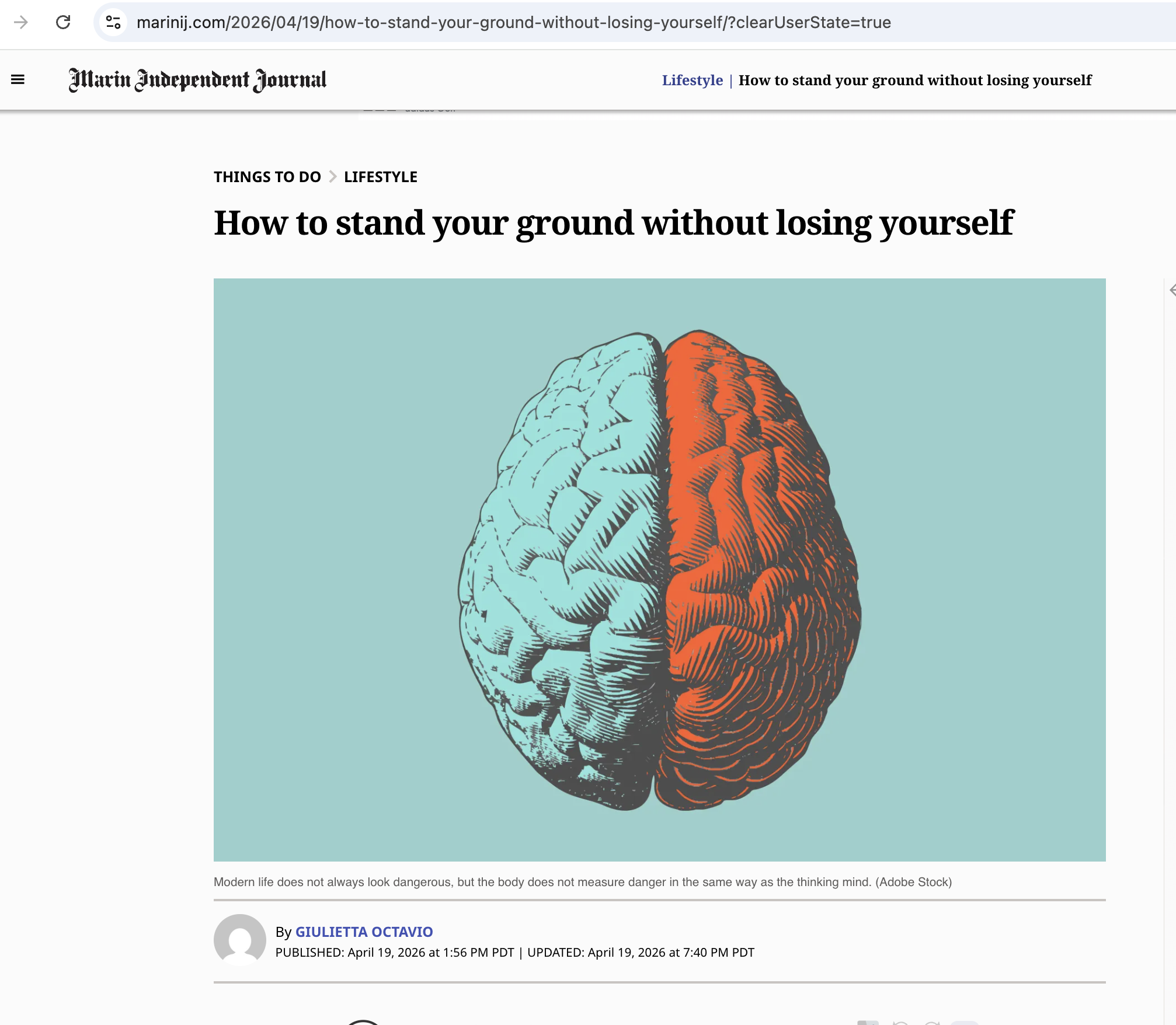 Stand Your Ground Without Losing Yourself.
