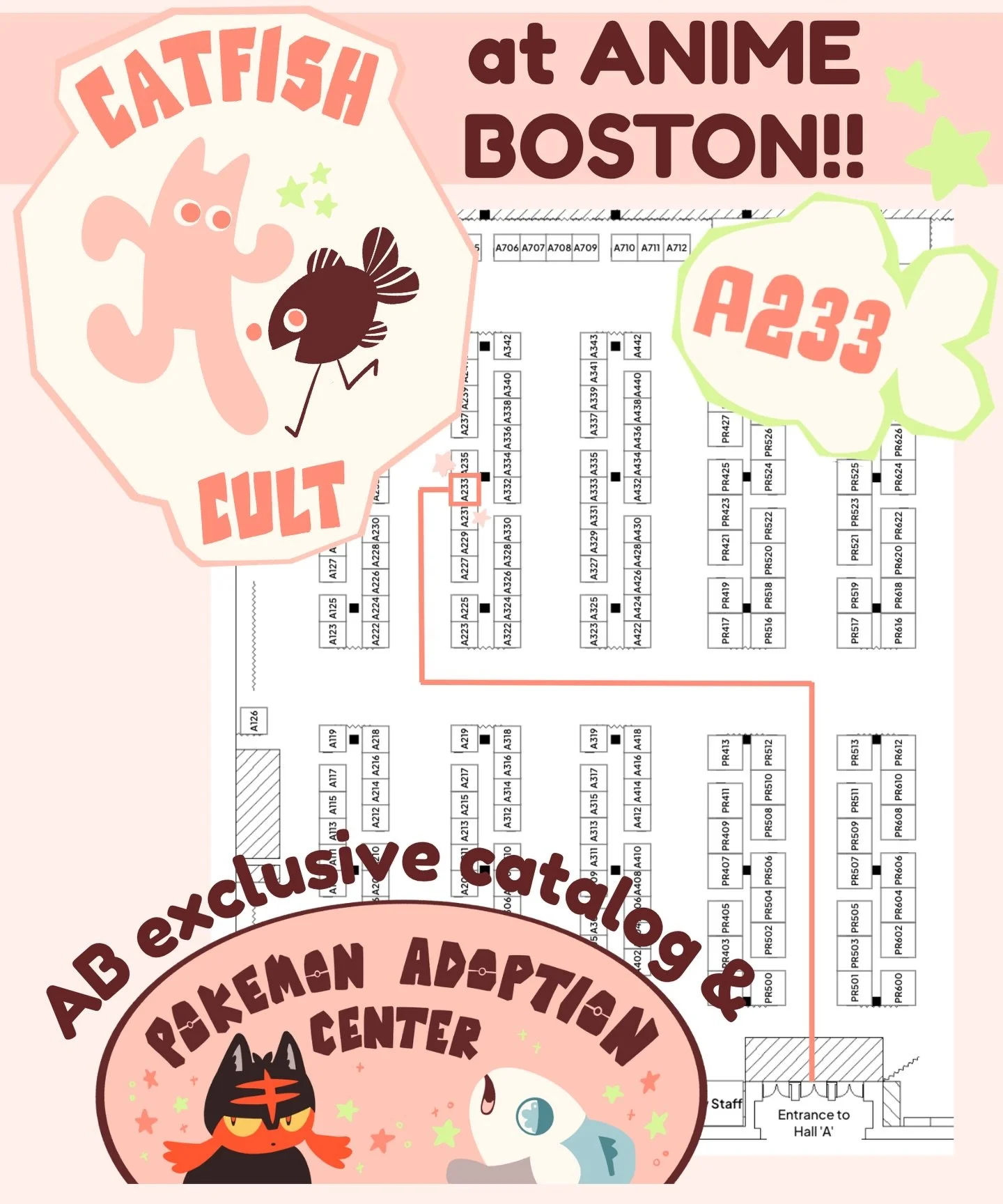 we're soo excited for our first EVER artist alley this weekend at anime boston!! here's our AB exclusive catalog and we'll have our regular goodies too. we're also in TWO stamp rallies!! it'll be so much fun :)