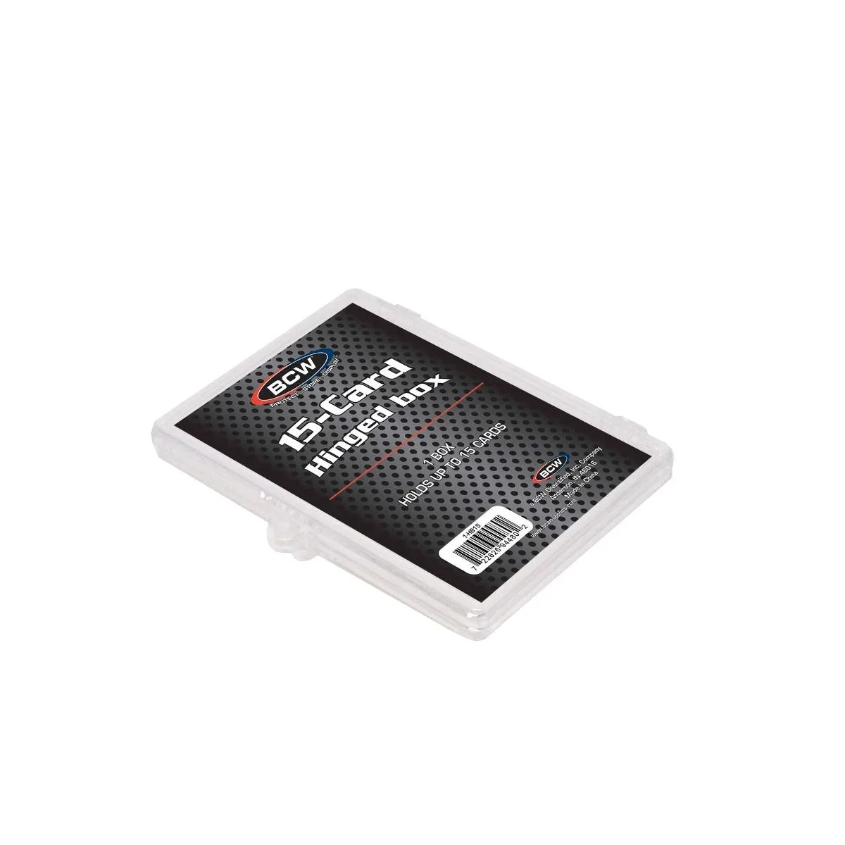 BCW  Hinged Trading Card Box - 15 Count
