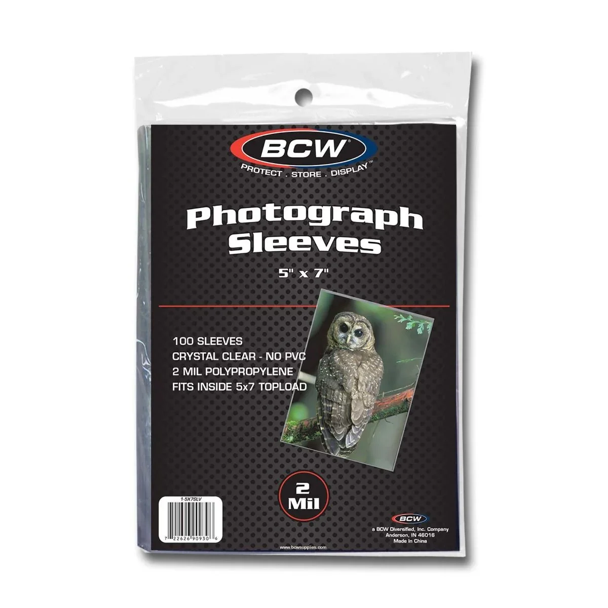 BCW 5x7 Photo Sleeves