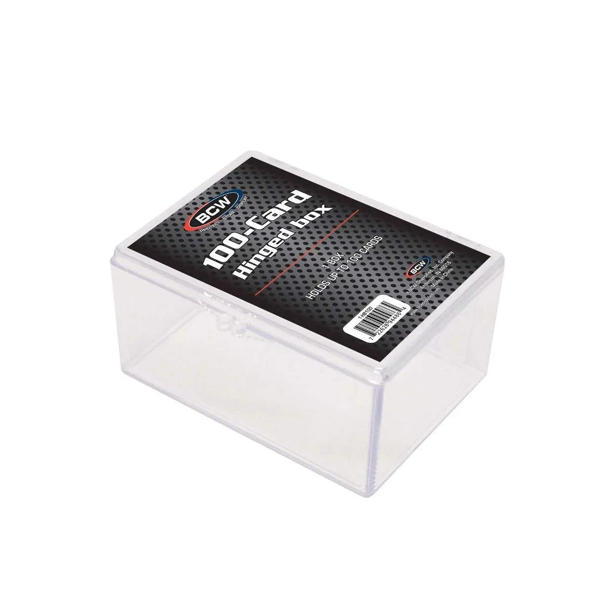 BCW Hinged Trading Card Box - 100 Count