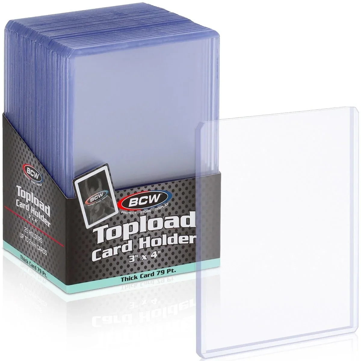 BCW Thick Card Topload Holder - 79 PT.