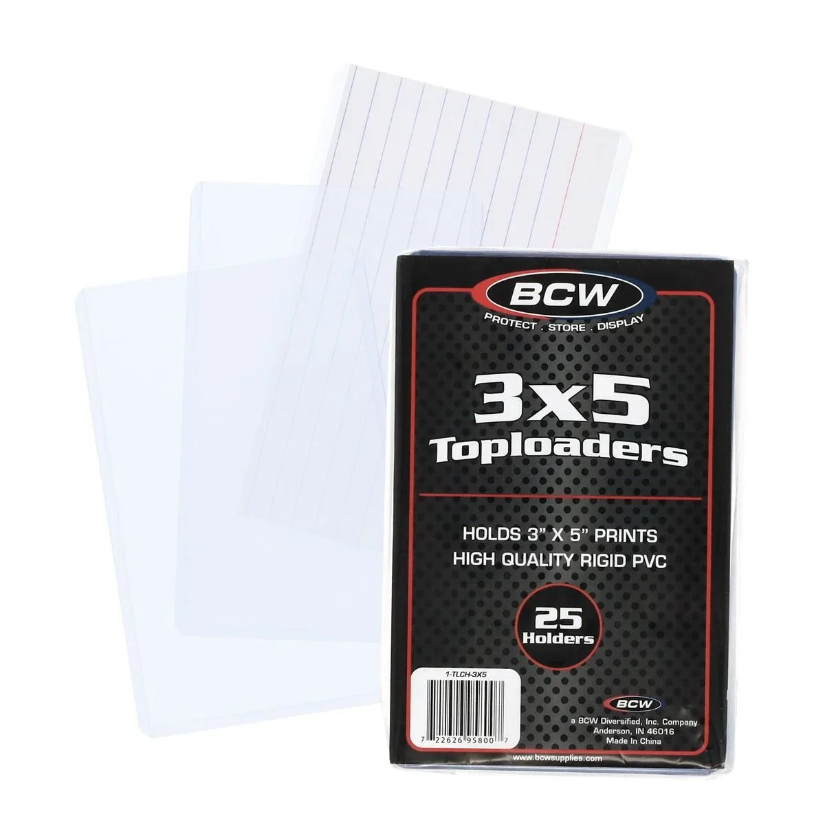 BCW 3x5 - Topload Holder