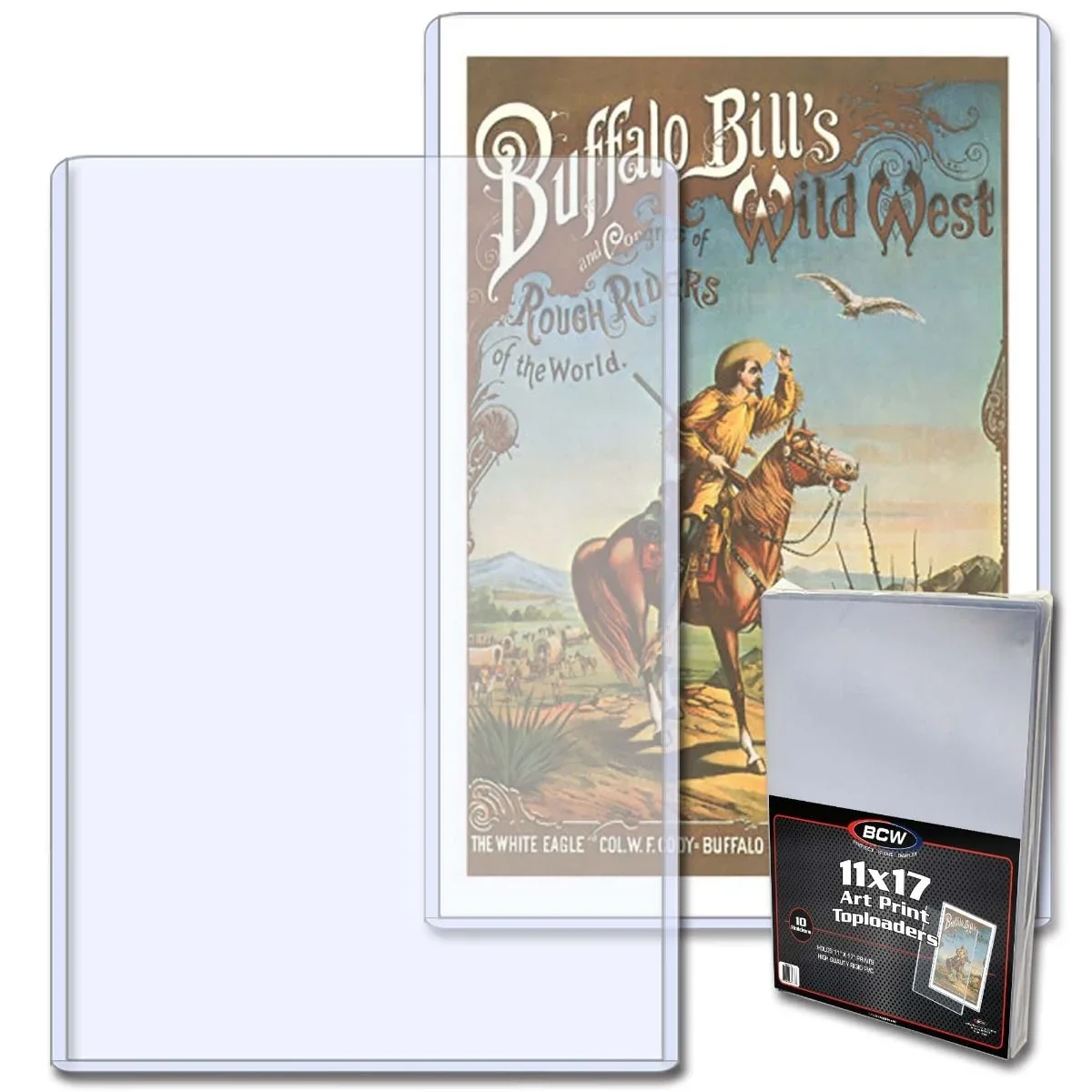 BCW 11x17 - Art Print Topload Holder